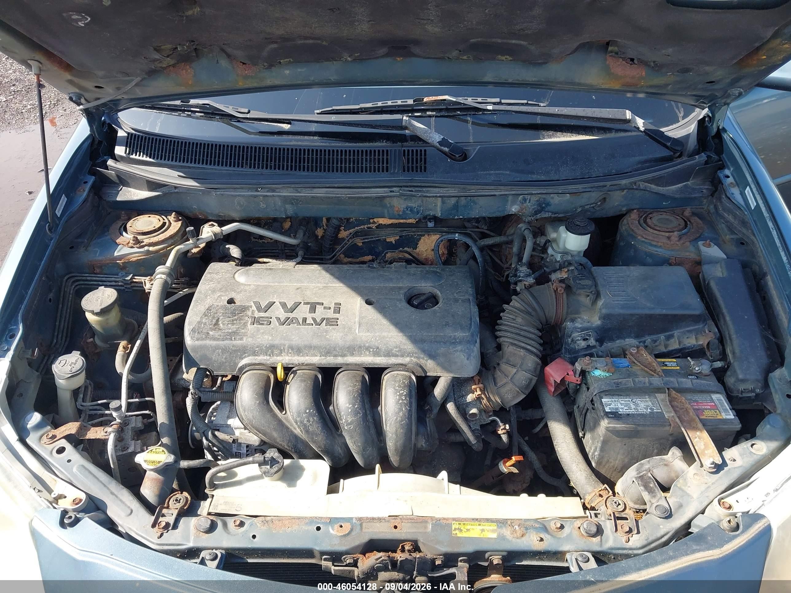 2007 Pontiac Vibe Light Blue vin: 5Y2SL65847Z421307
