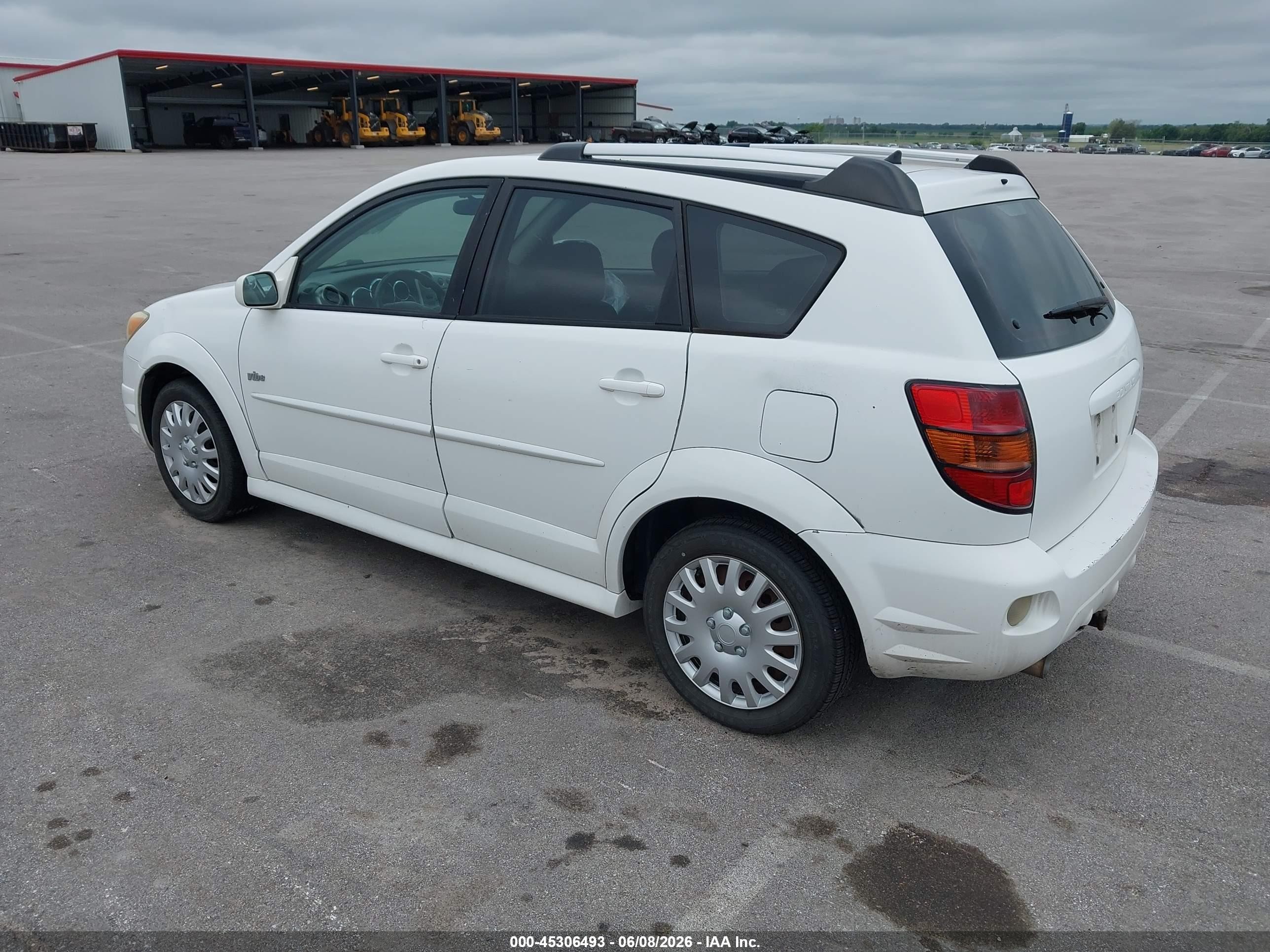 2007 Pontiac Vibe White vin: 5Y2SL65847Z429147