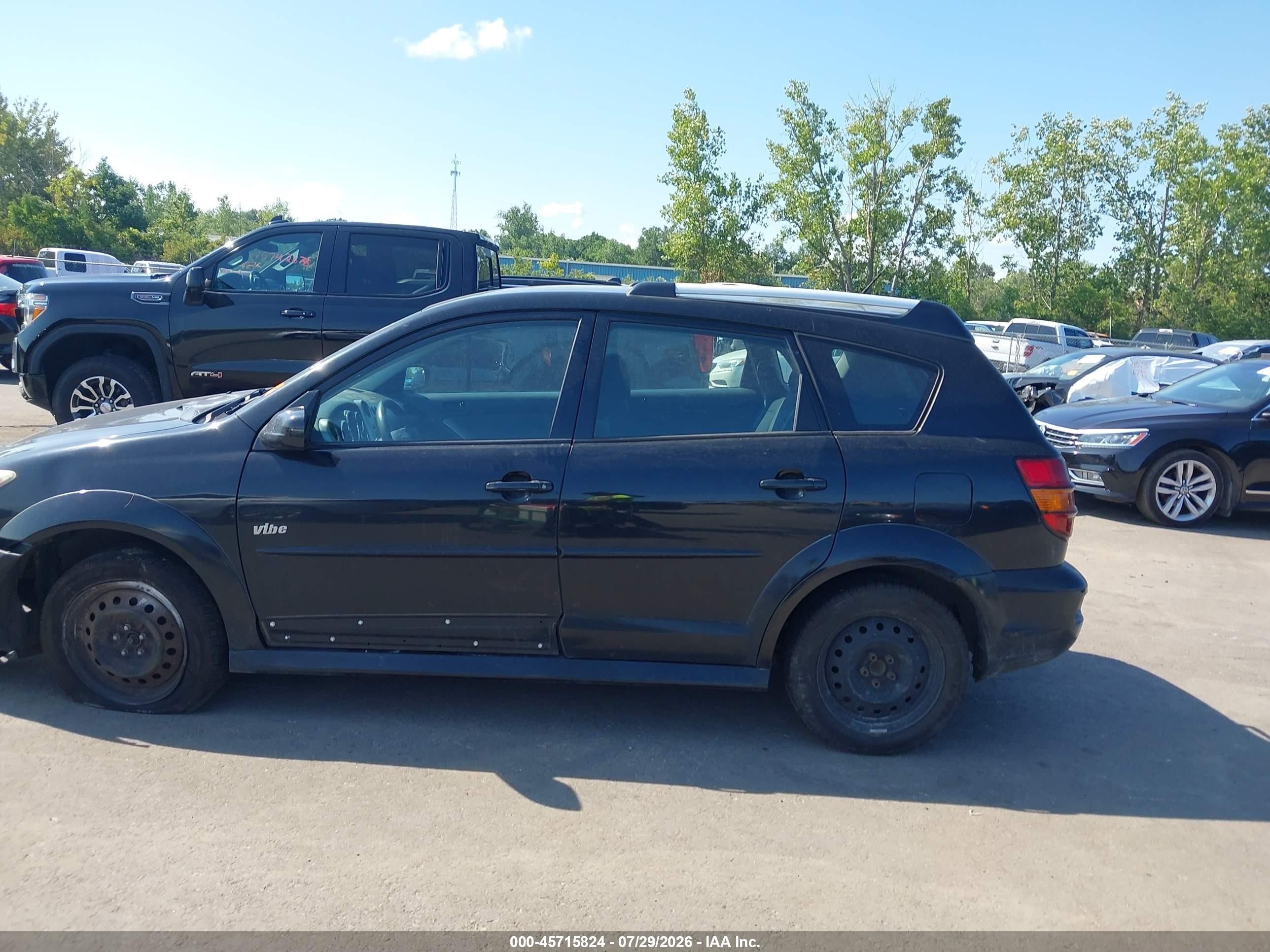 2008 Pontiac Vibe   Black vin: 5Y2SL65848Z424399