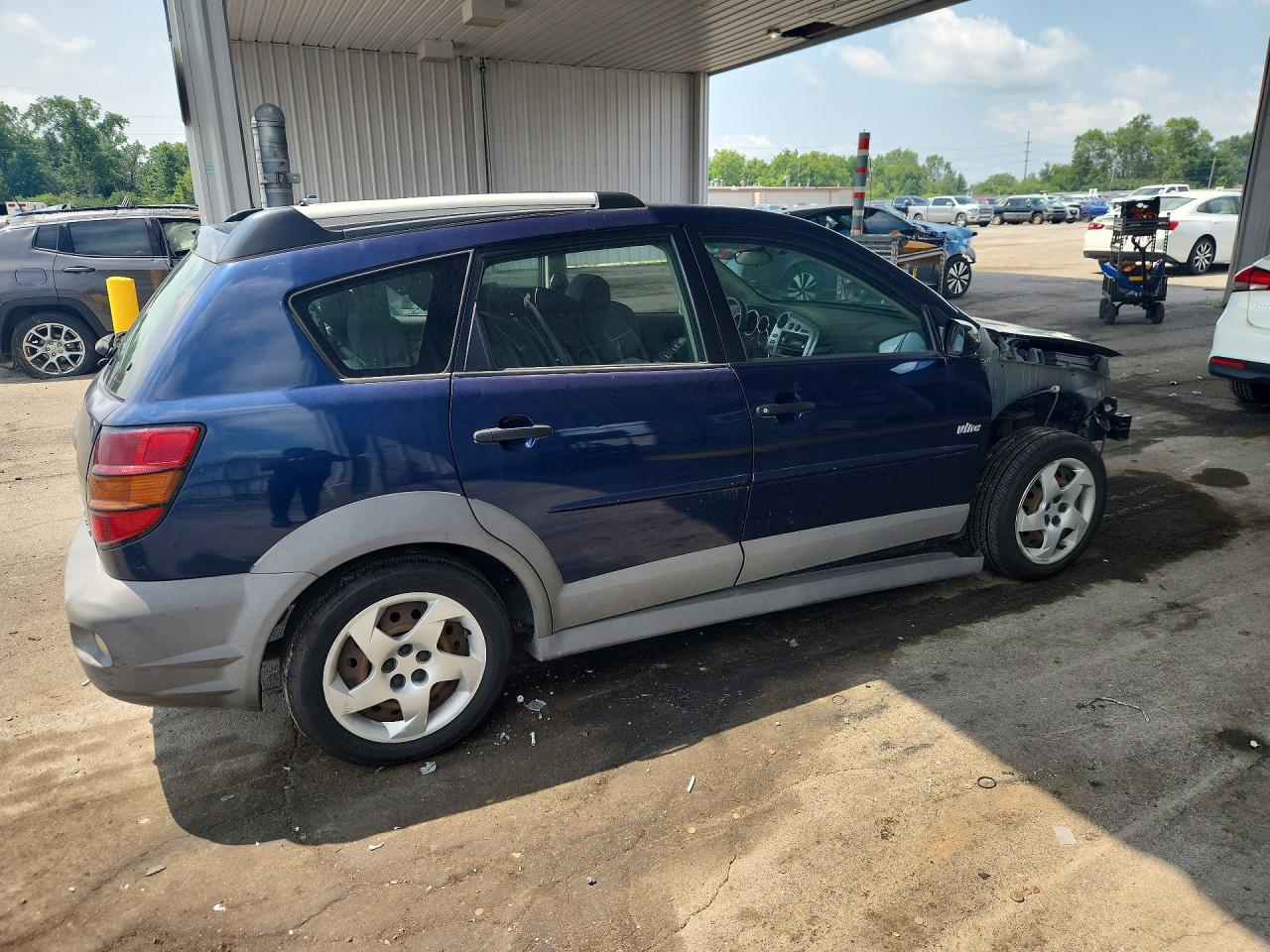 2006 Pontiac Vibe Blue vin: 5Y2SL65856Z401078