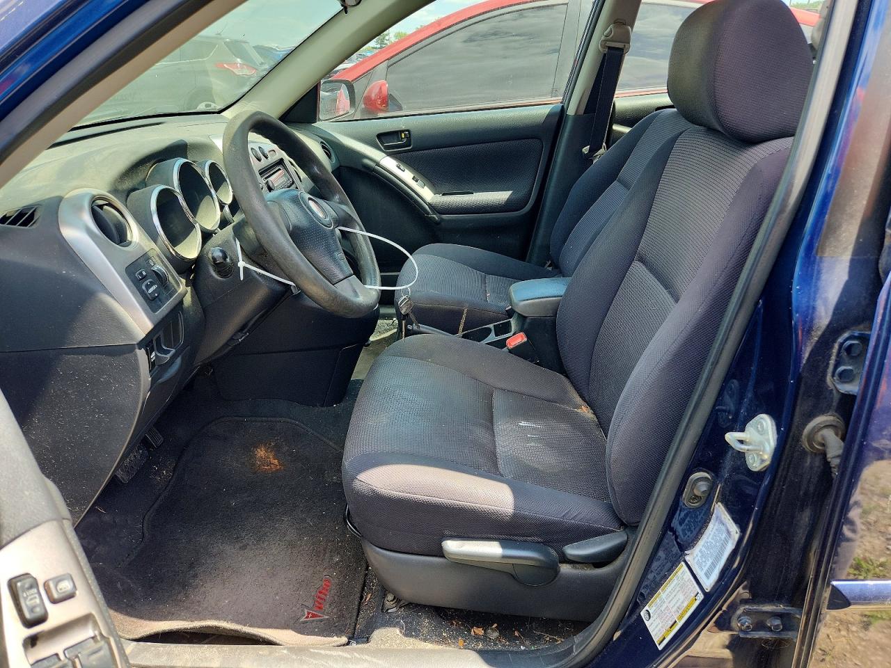 2006 Pontiac Vibe Blue vin: 5Y2SL65856Z401078