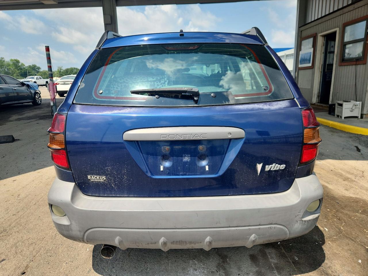2006 Pontiac Vibe Blue vin: 5Y2SL65856Z401078