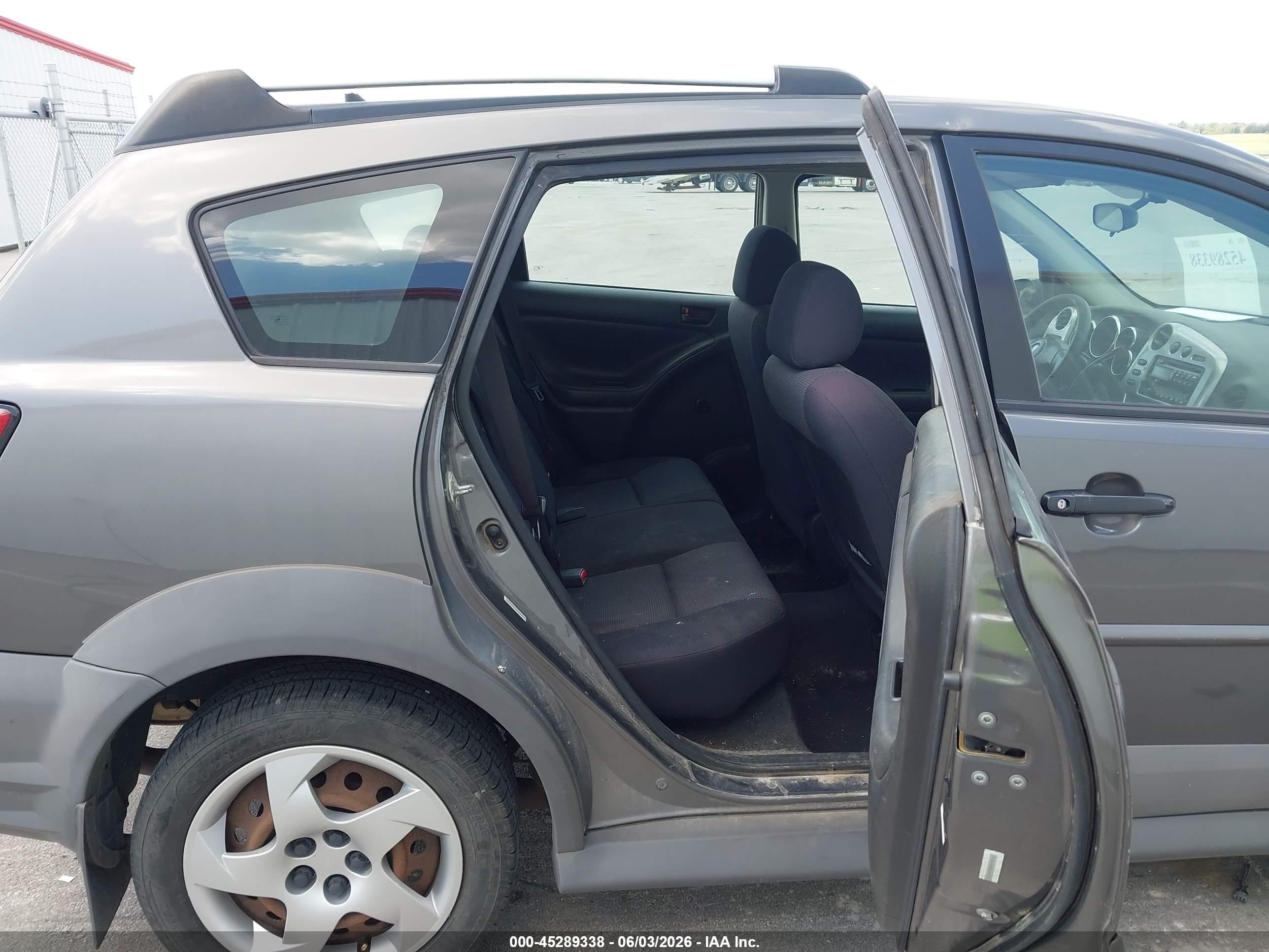 2006 Pontiac Vibe   Gray vin: 5Y2SL65856Z403025