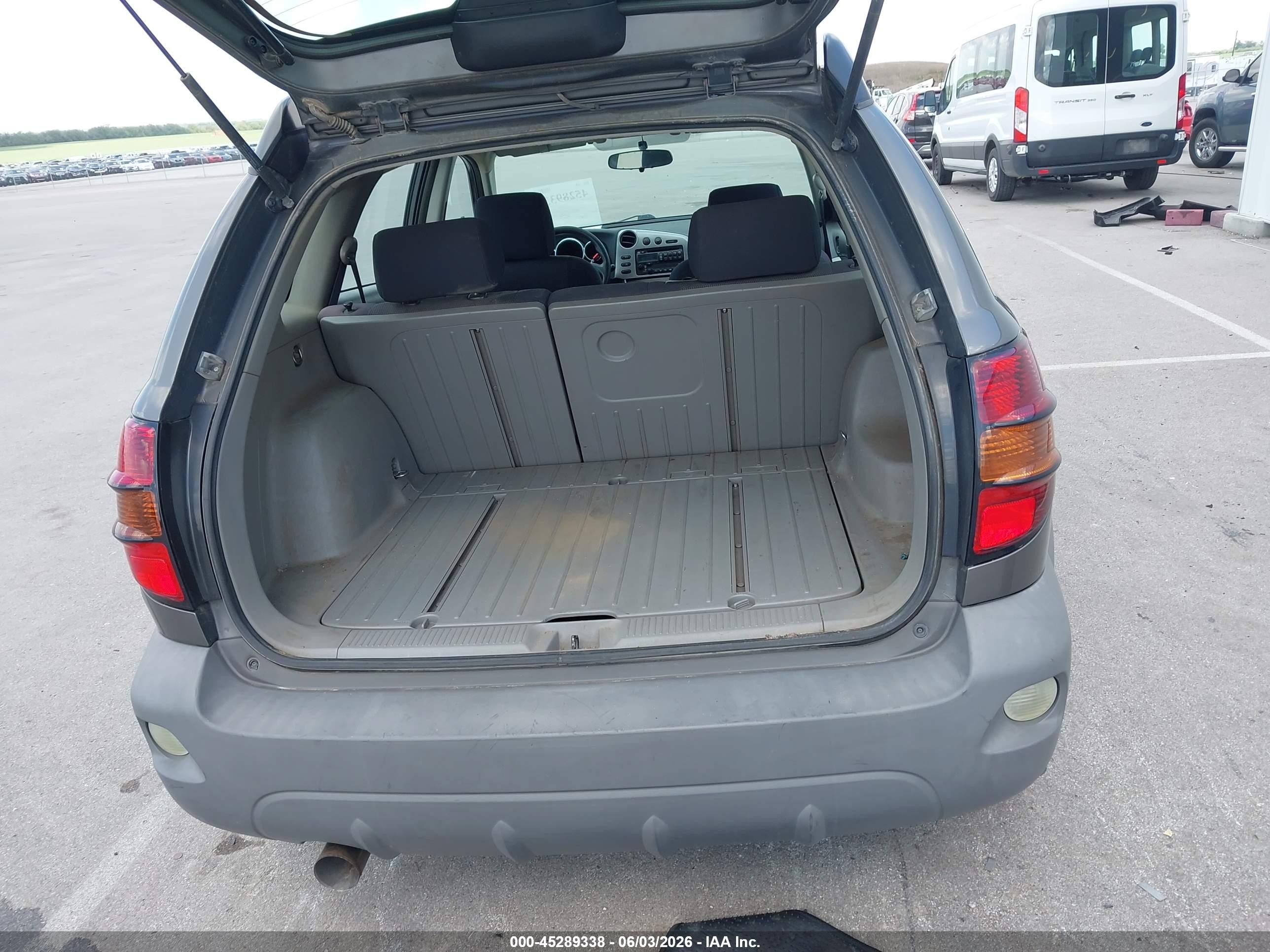 2006 Pontiac Vibe   Gray vin: 5Y2SL65856Z403025