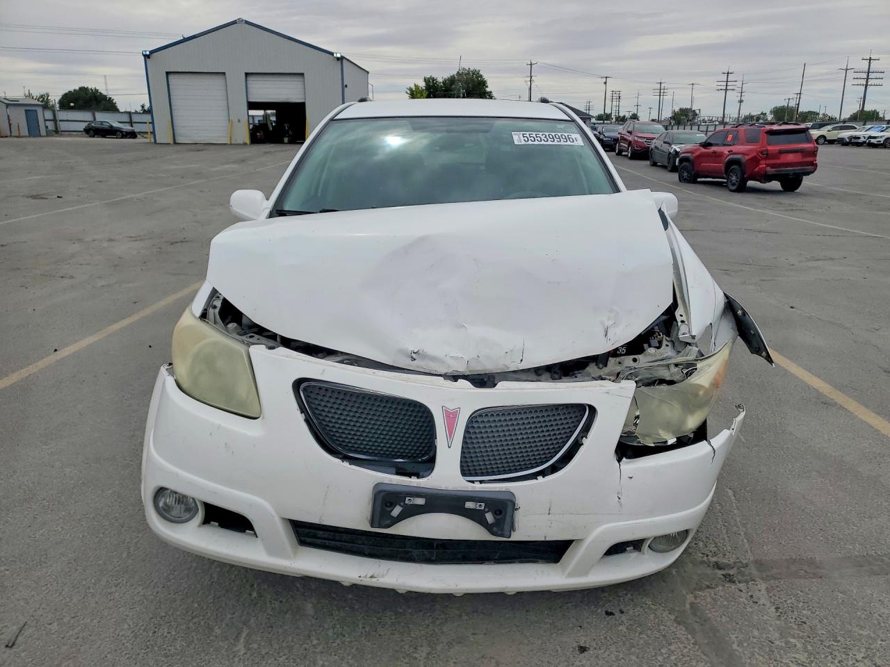 2006 Pontiac Vibe White vin: 5Y2SL65856Z407883