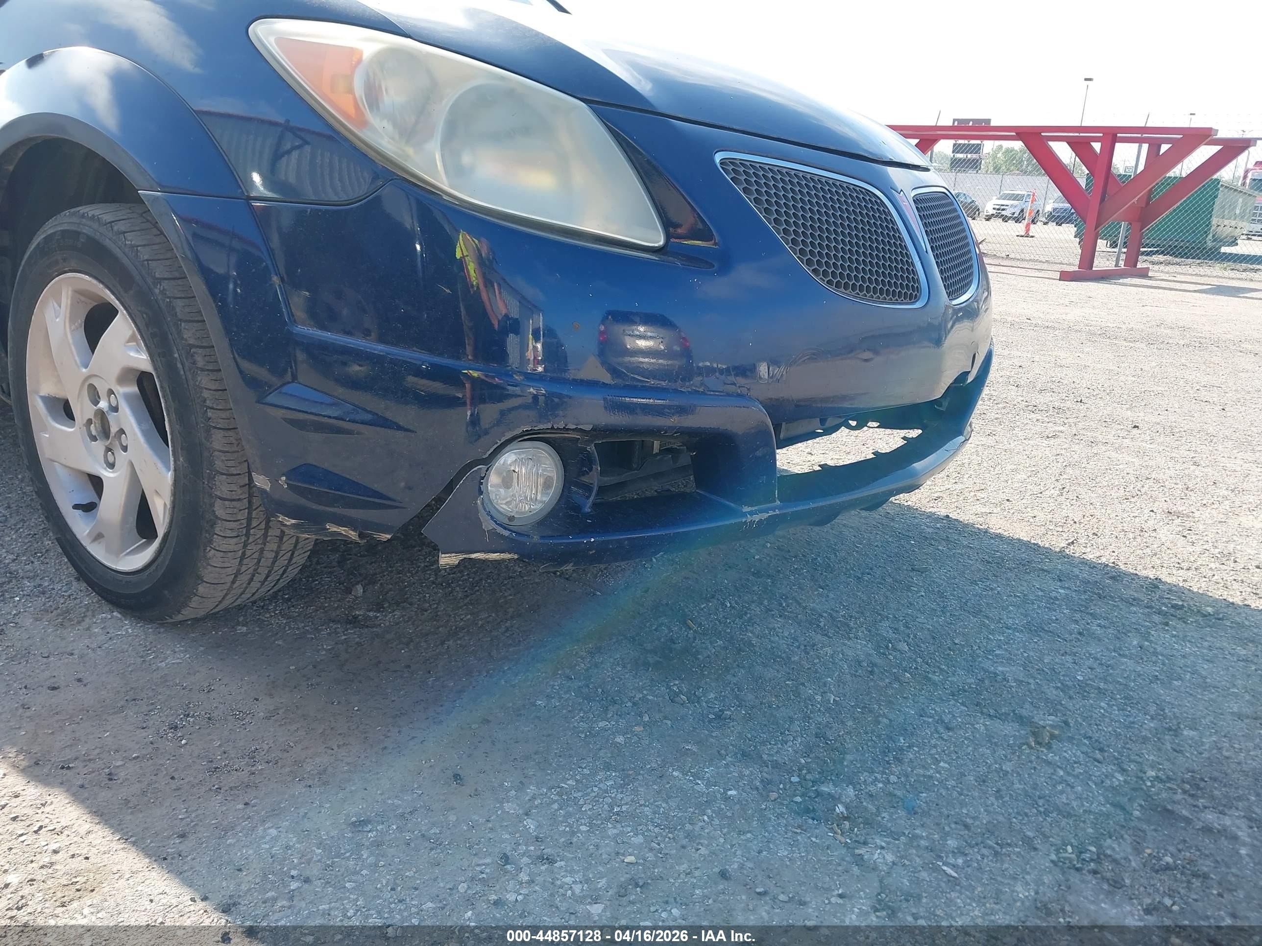 2006 Pontiac Vibe   Blue vin: 5Y2SL65856Z419466