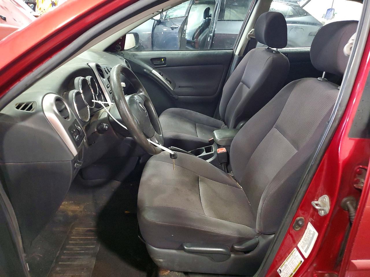 2006 Pontiac Vibe Бордовый vin: 5Y2SL65856Z422156