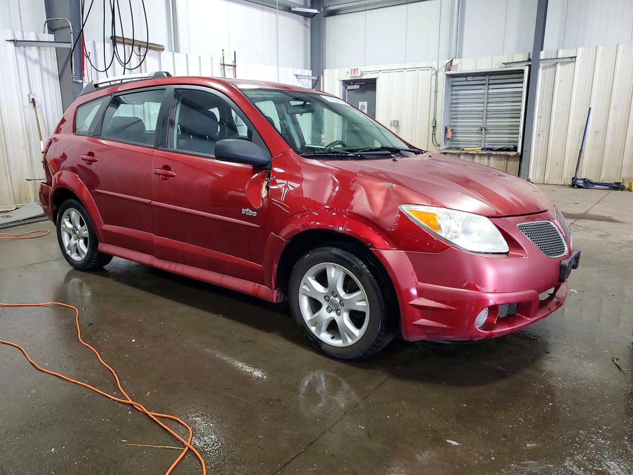 2006 Pontiac Vibe Бордовый vin: 5Y2SL65856Z422156