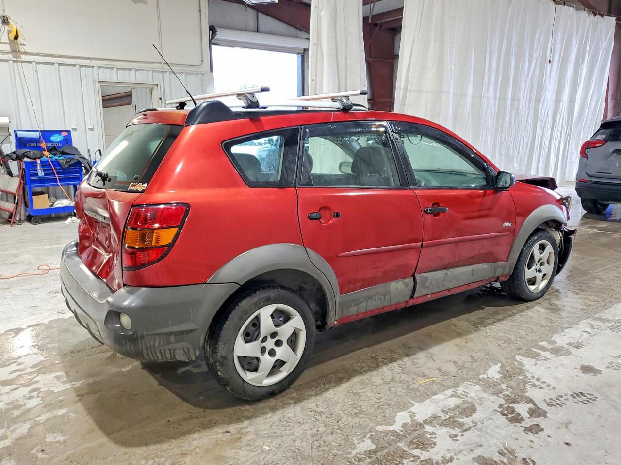 2006 Pontiac Vibe Maroon vin: 5Y2SL65856Z442942