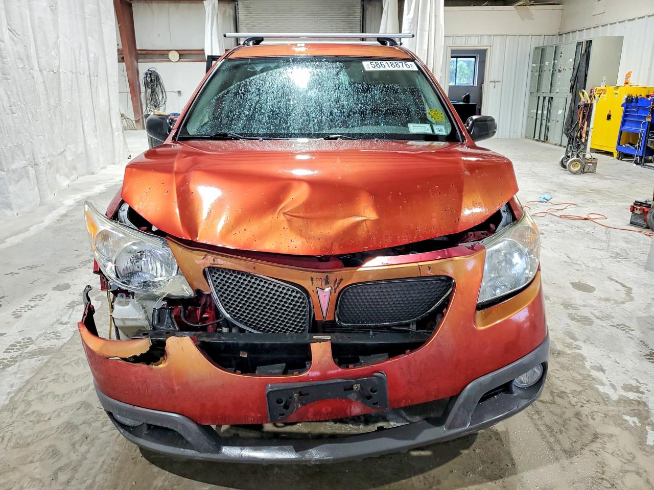 2006 Pontiac Vibe Maroon vin: 5Y2SL65856Z442942