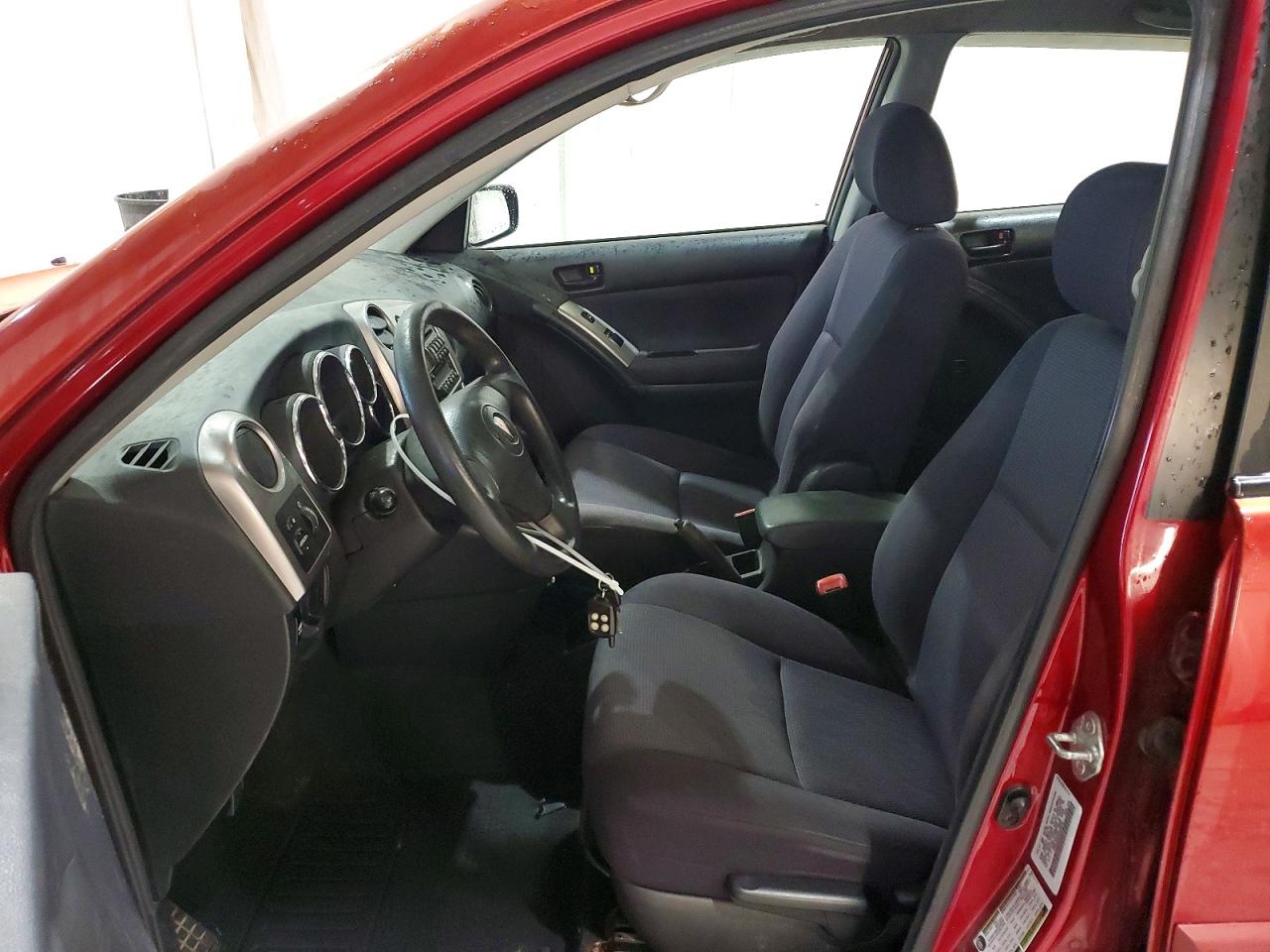 2006 Pontiac Vibe Maroon vin: 5Y2SL65856Z442942