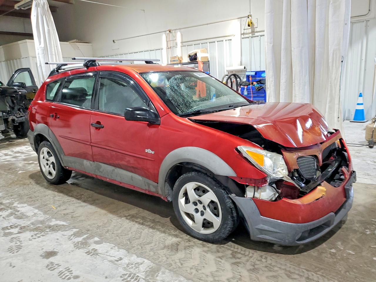 2006 Pontiac Vibe Maroon vin: 5Y2SL65856Z442942