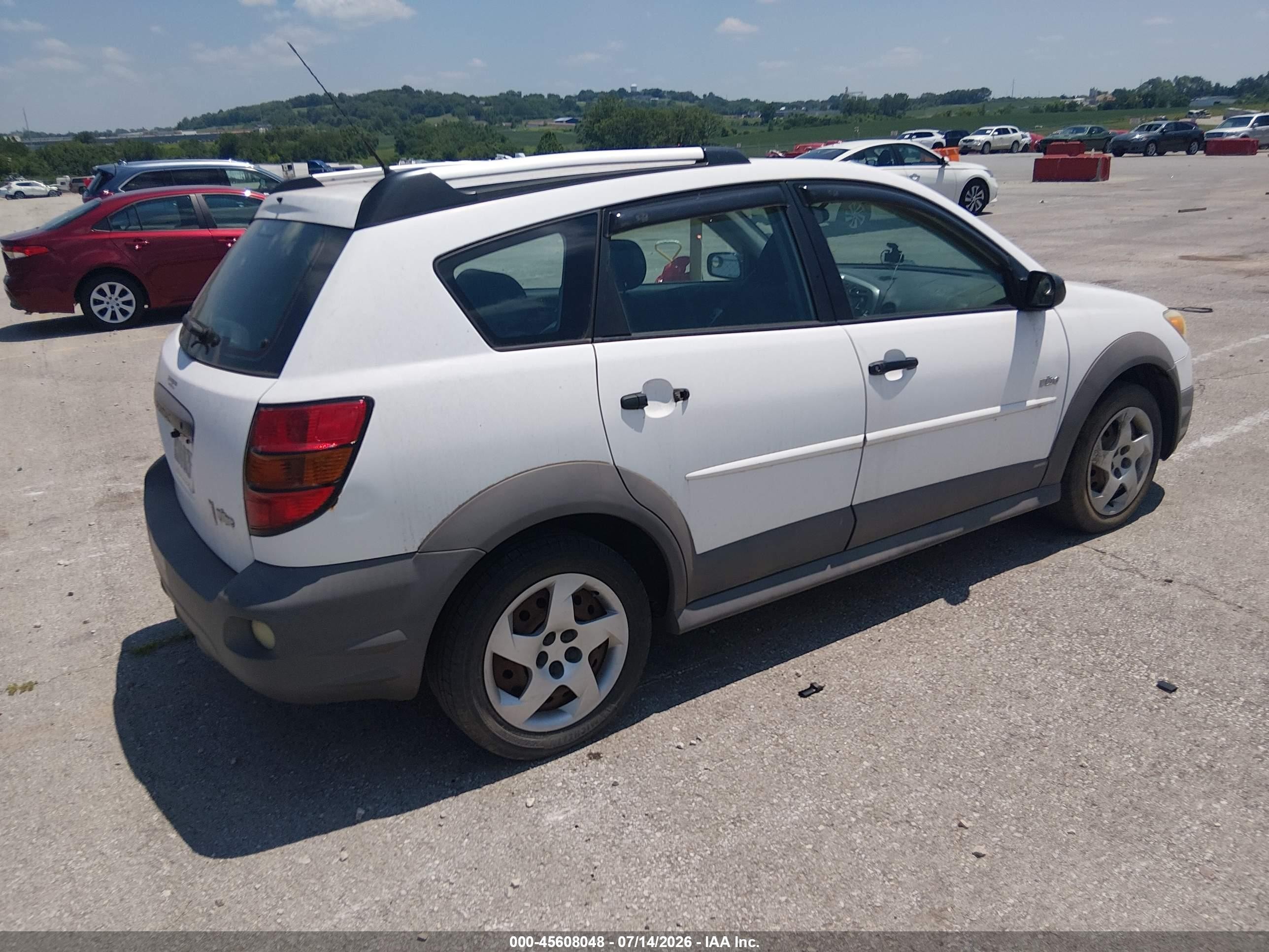 2006 Pontiac Vibe   White vin: 5Y2SL65856Z457084