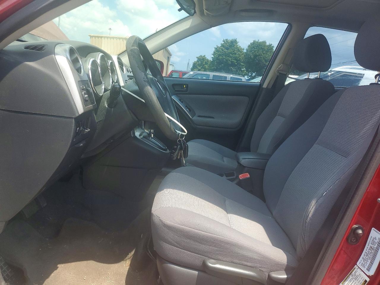 2006 Pontiac Vibe Red vin: 5Y2SL65856Z464231