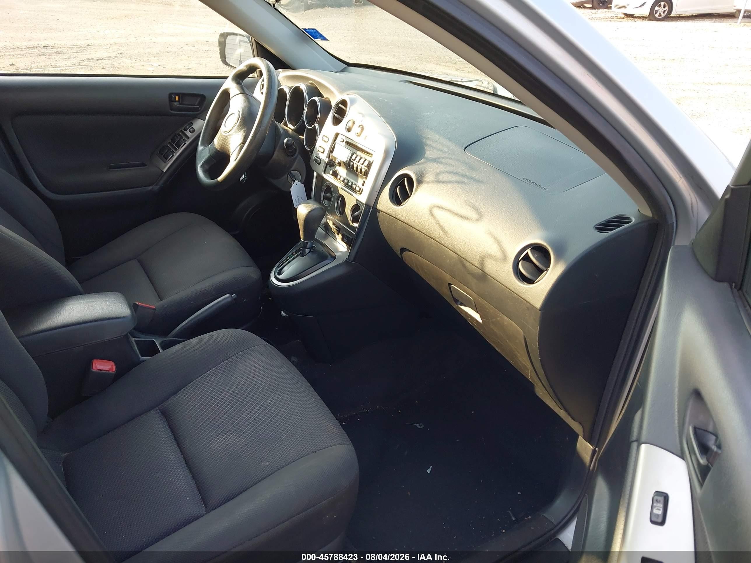 2007 Pontiac Vibe   Gray vin: 5Y2SL65857Z400188