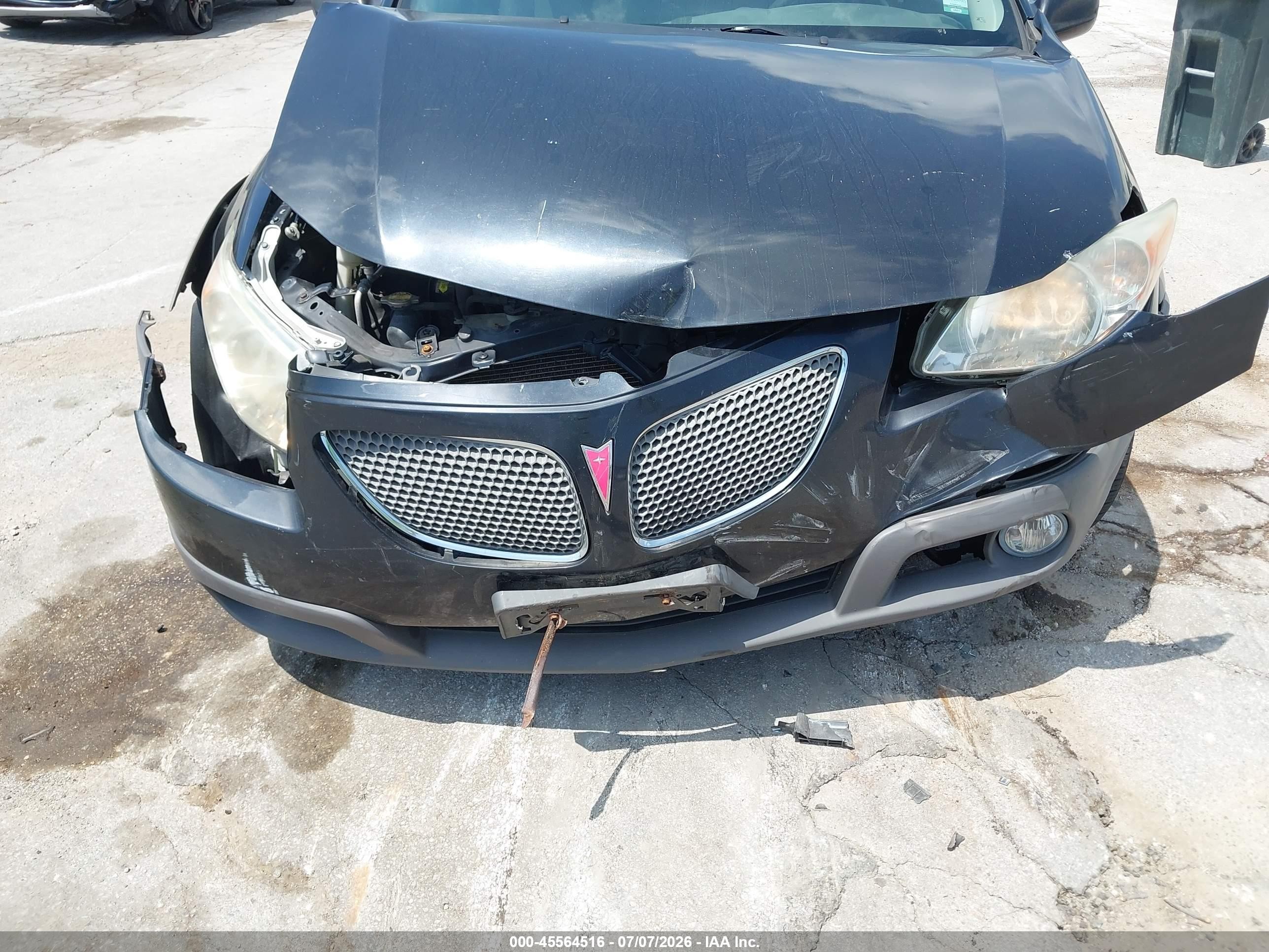 2007 Pontiac Vibe   Black vin: 5Y2SL65857Z401695