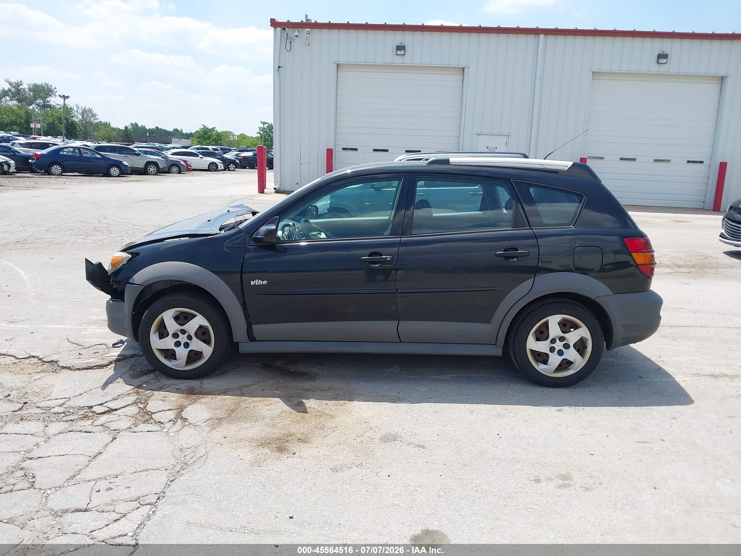 2007 Pontiac Vibe   Black vin: 5Y2SL65857Z401695