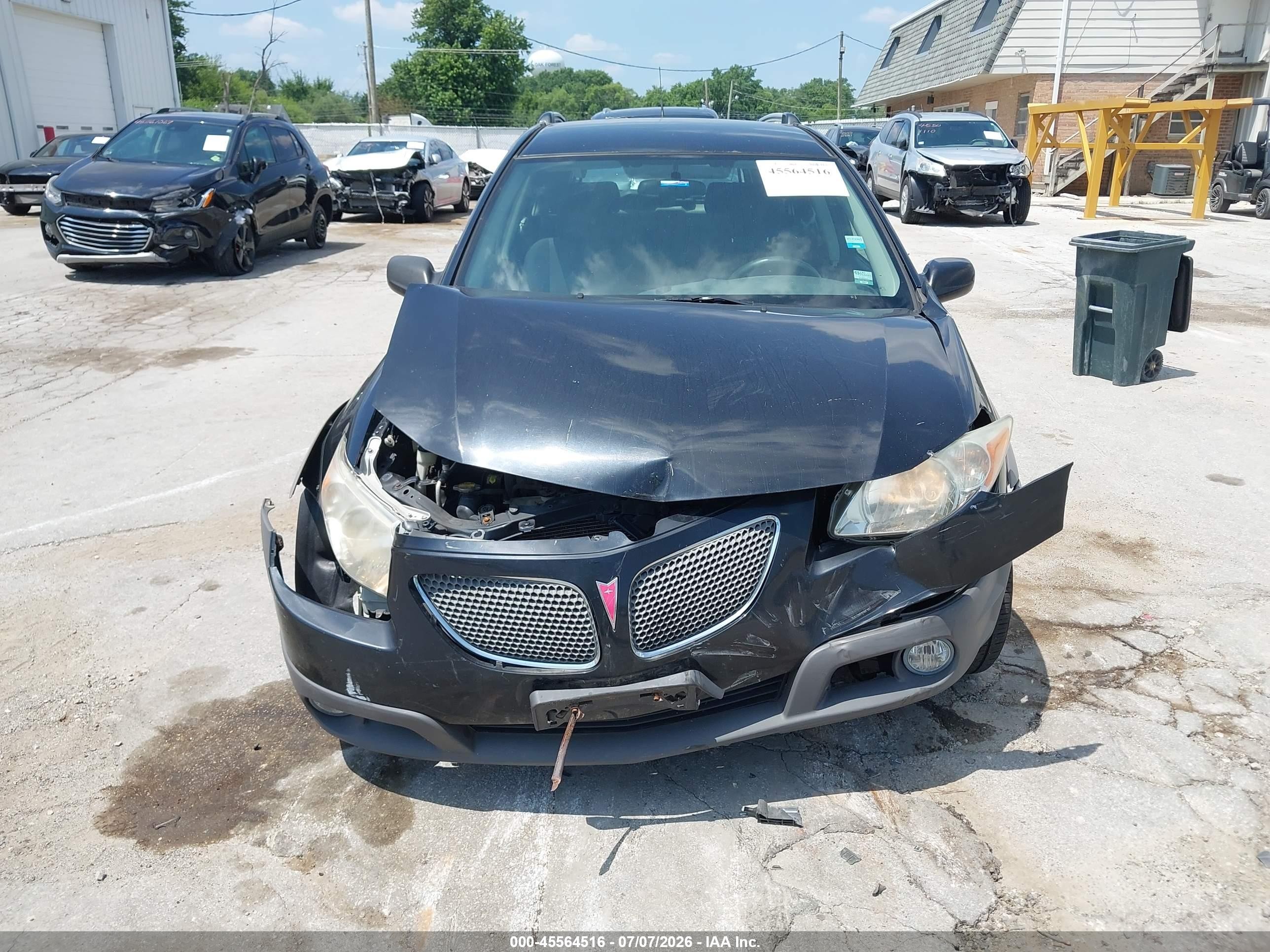 2007 Pontiac Vibe   Black vin: 5Y2SL65857Z401695
