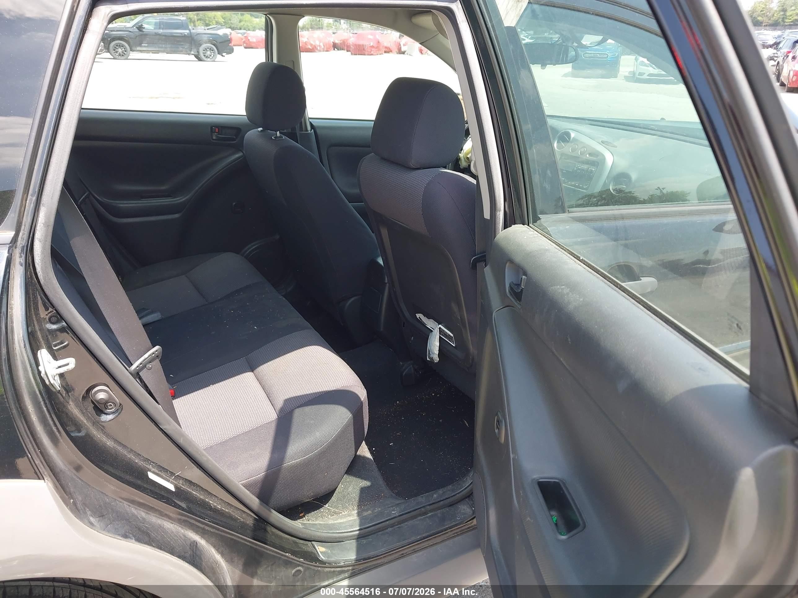 2007 Pontiac Vibe   Black vin: 5Y2SL65857Z401695