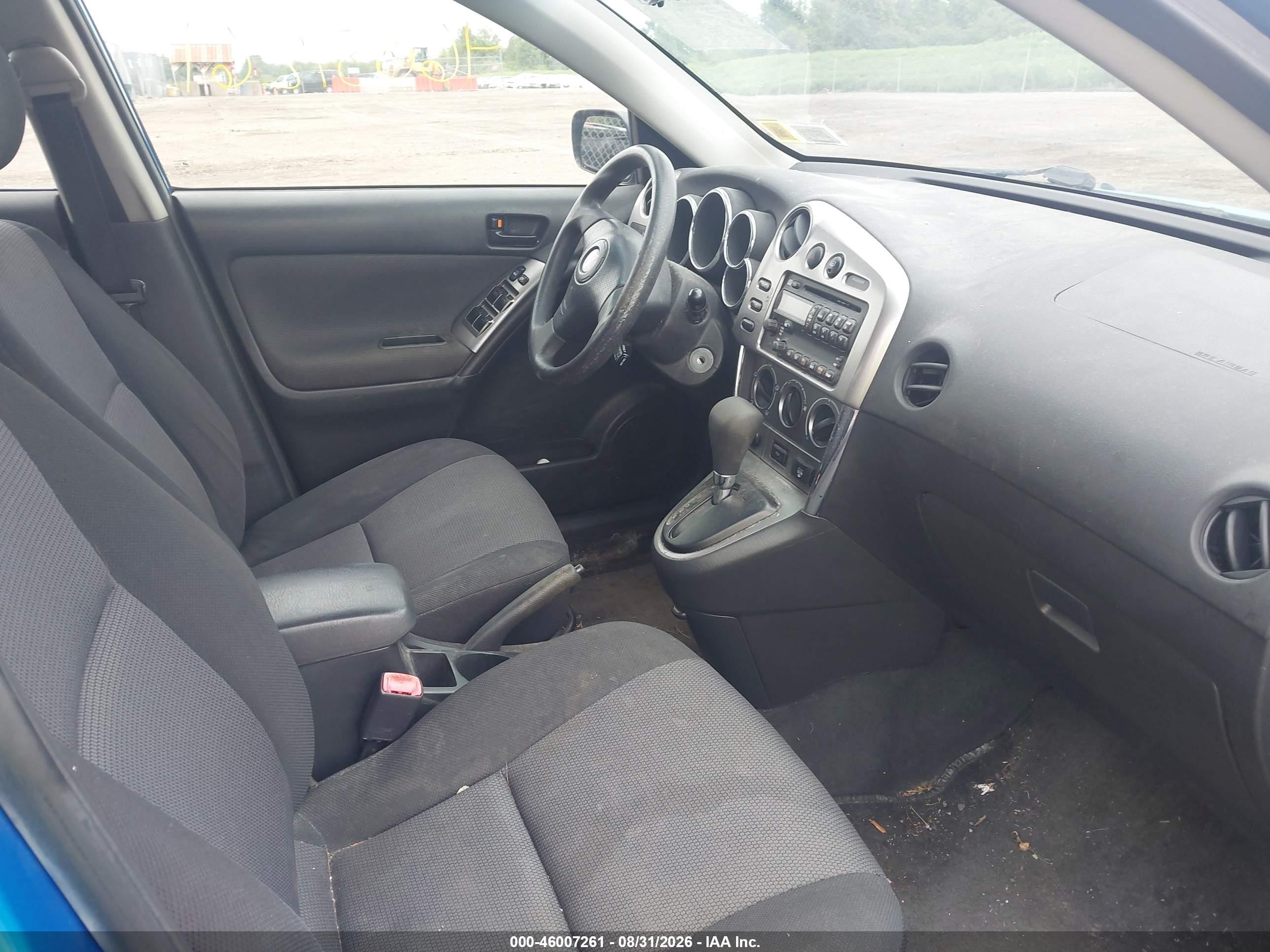 2007 Pontiac Vibe   Синий vin: 5Y2SL65857Z413975