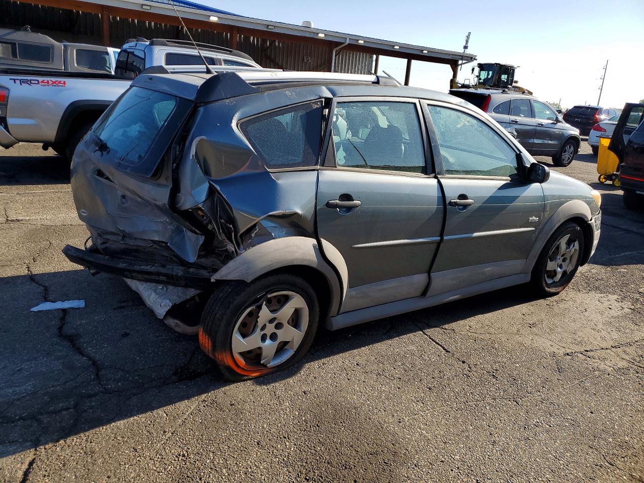 2007 Pontiac Vibe Gray vin: 5Y2SL65857Z423227