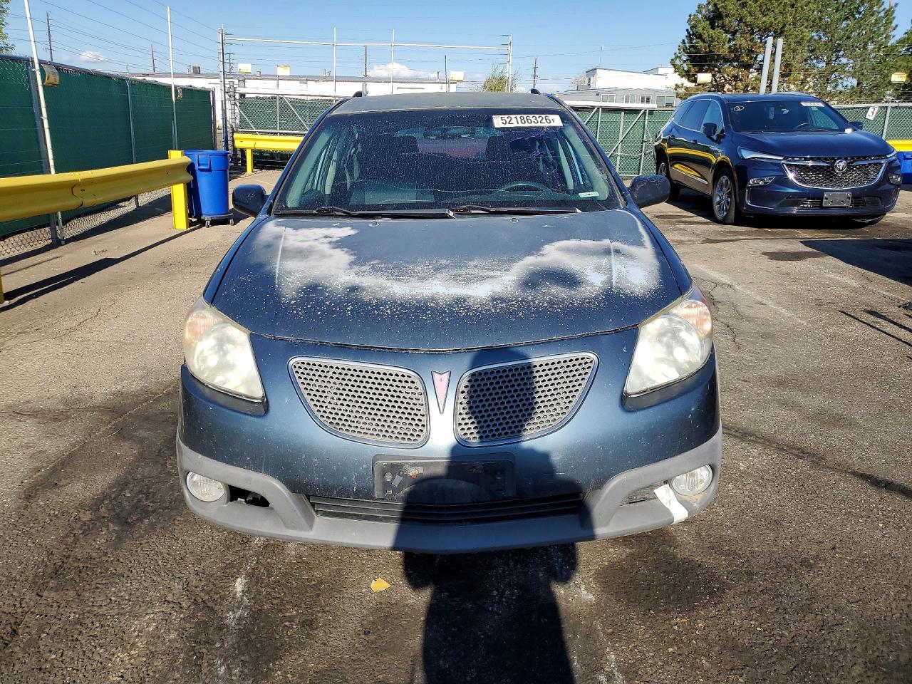 2007 Pontiac Vibe Gray vin: 5Y2SL65857Z423227