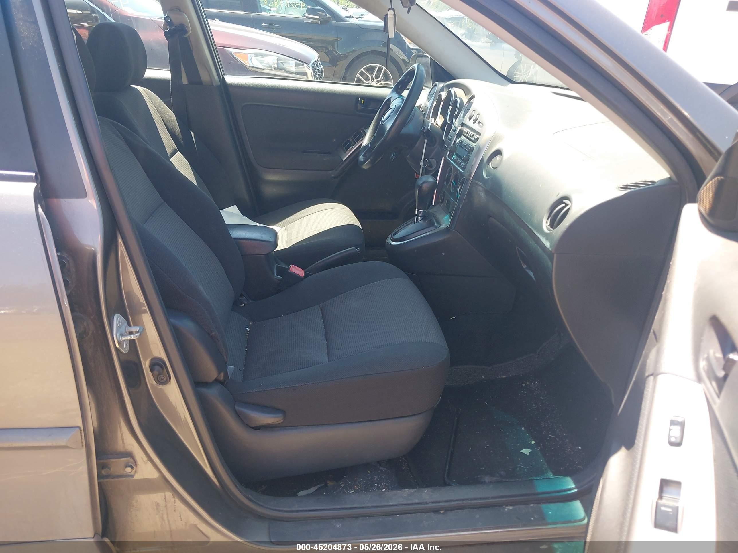 2007 Pontiac Vibe   Gray vin: 5Y2SL65857Z427598