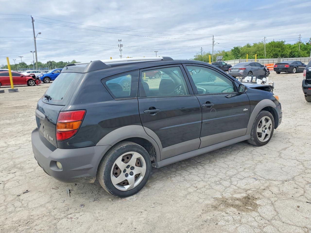 2007 Pontiac Vibe Black vin: 5Y2SL65857Z429643
