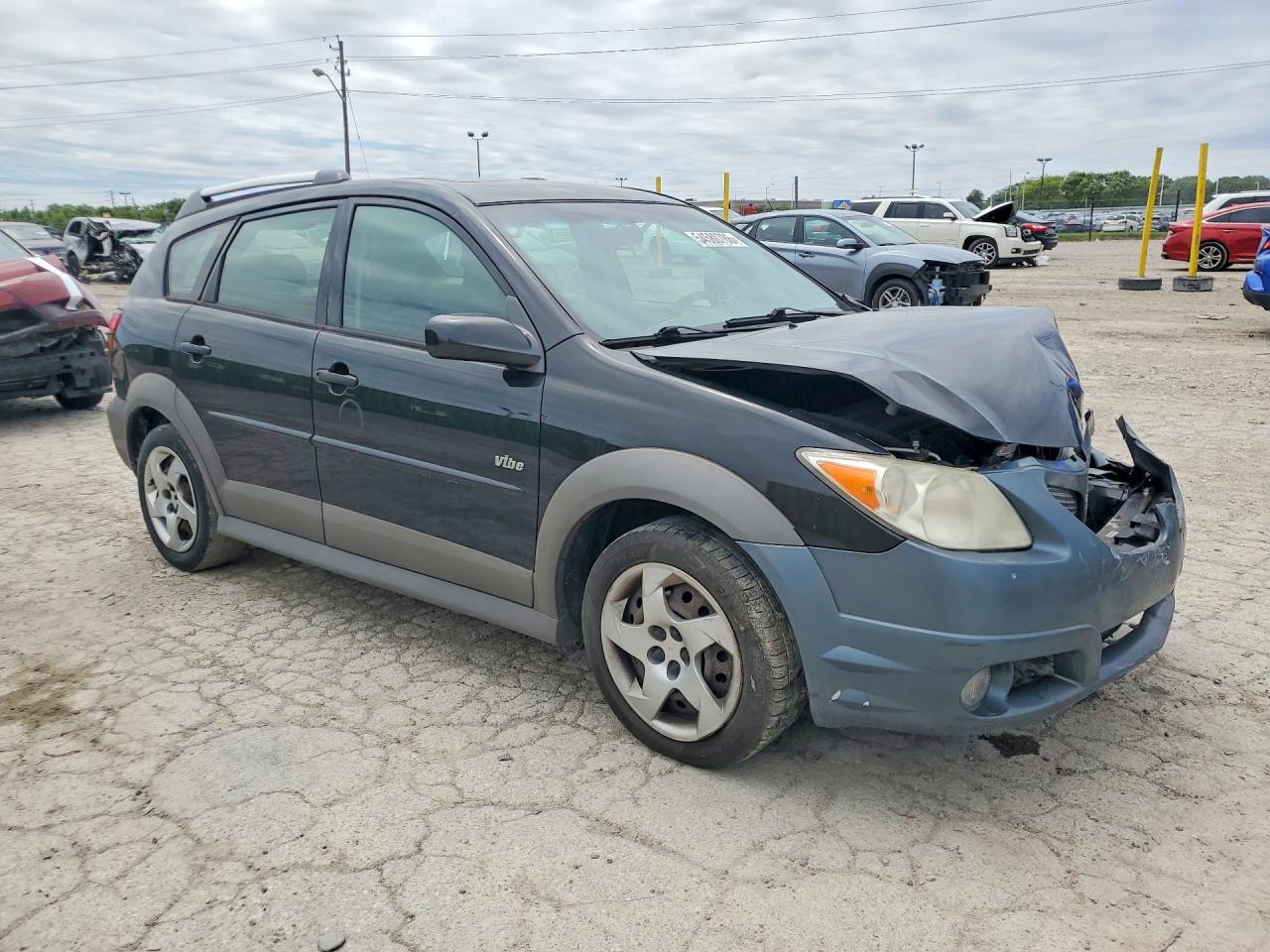 2007 Pontiac Vibe Black vin: 5Y2SL65857Z429643