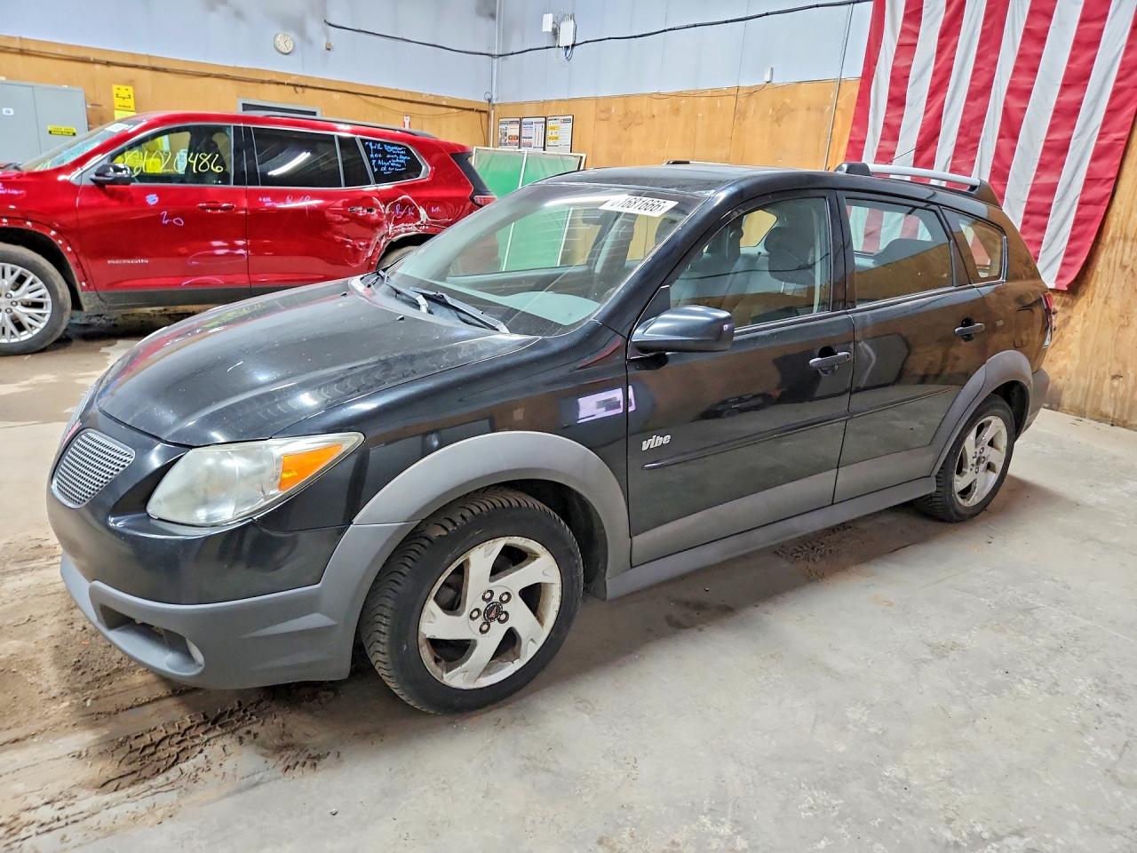 2008 Pontiac Vibe Black vin: 5Y2SL65858Z404761