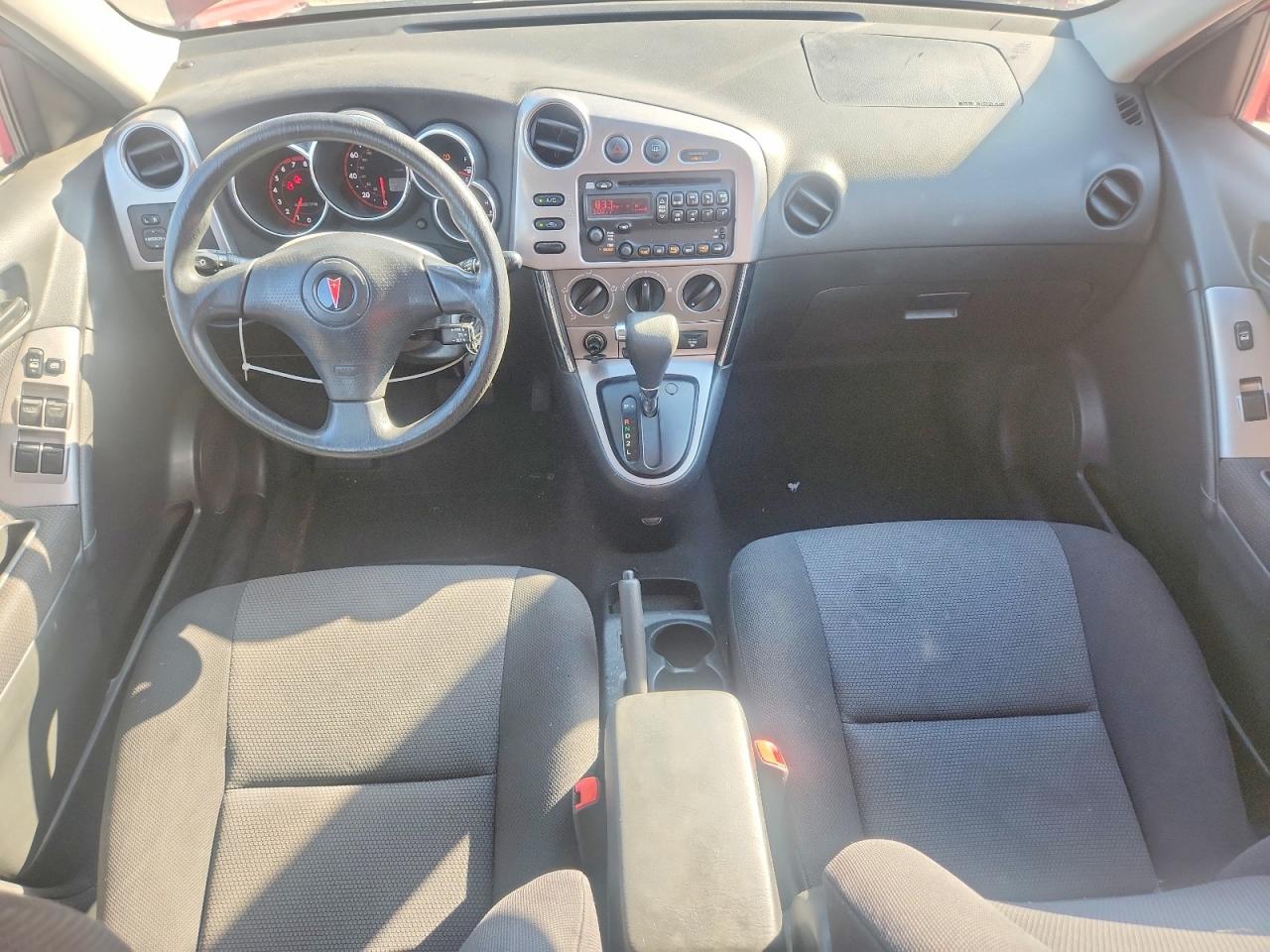 2008 Pontiac Vibe Burgundy vin: 5Y2SL65858Z406722