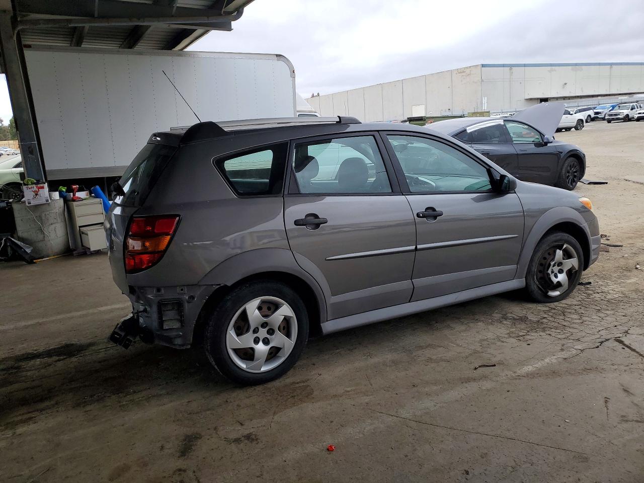2006 Pontiac Vibe Gray vin: 5Y2SL65866Z417726