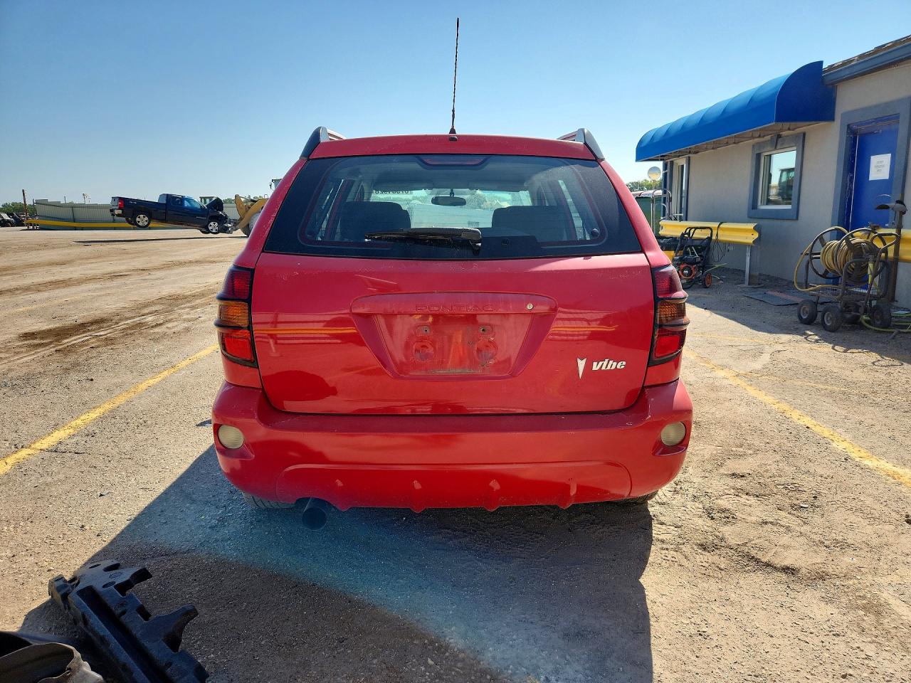 2006 Pontiac Vibe Red vin: 5Y2SL65866Z428340