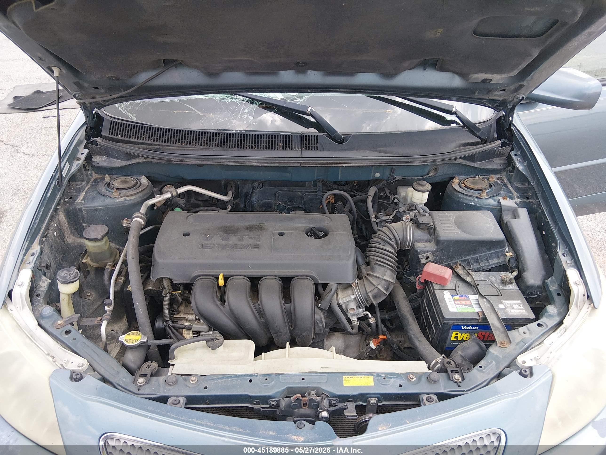 2006 Pontiac Vibe Blue vin: 5Y2SL65866Z436518