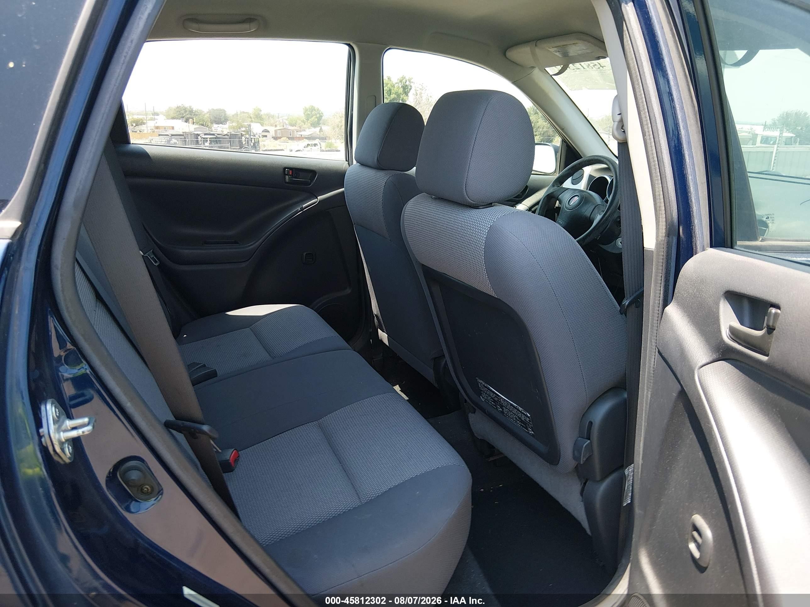 2006 Pontiac Vibe   Blue vin: 5Y2SL65866Z461855