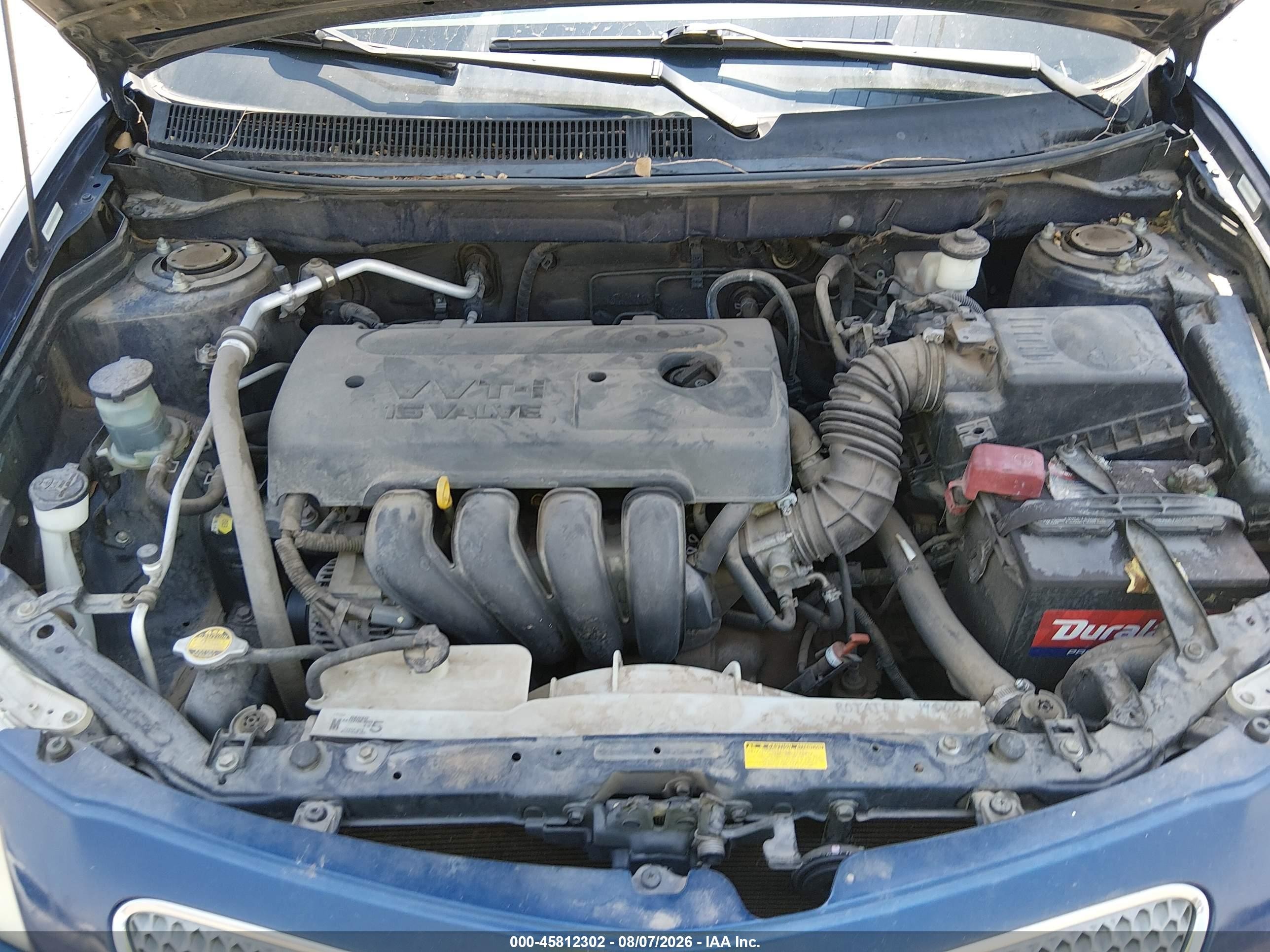 2006 Pontiac Vibe   Blue vin: 5Y2SL65866Z461855