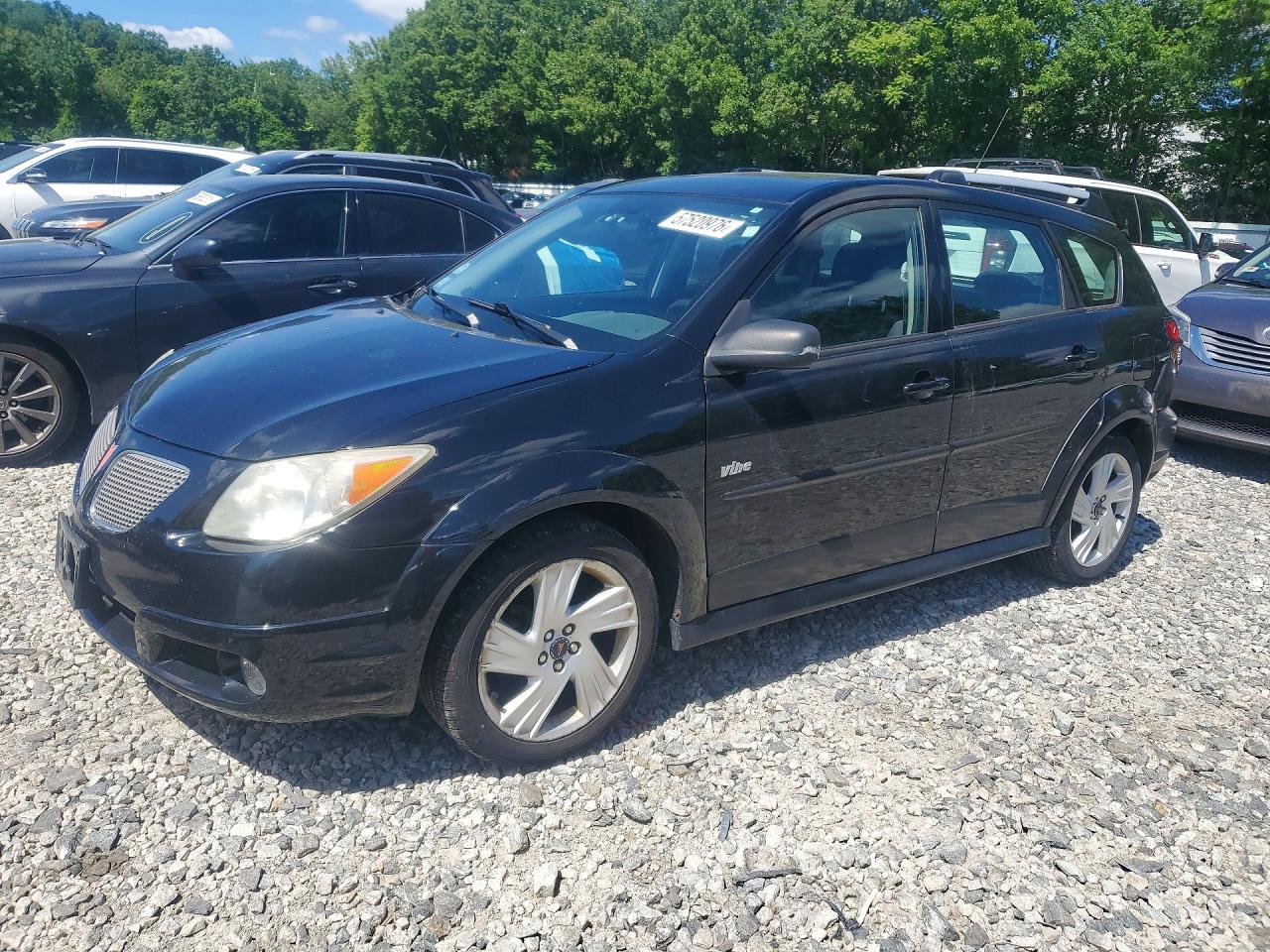 2007 Pontiac Vibe Black vin: 5Y2SL65867Z441719