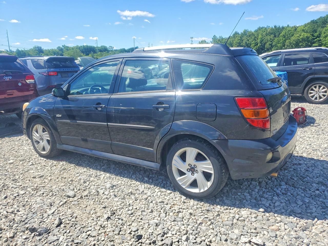2007 Pontiac Vibe Black vin: 5Y2SL65867Z441719