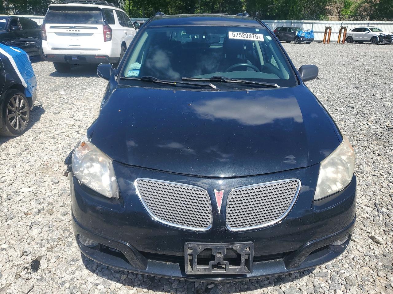 2007 Pontiac Vibe Black vin: 5Y2SL65867Z441719