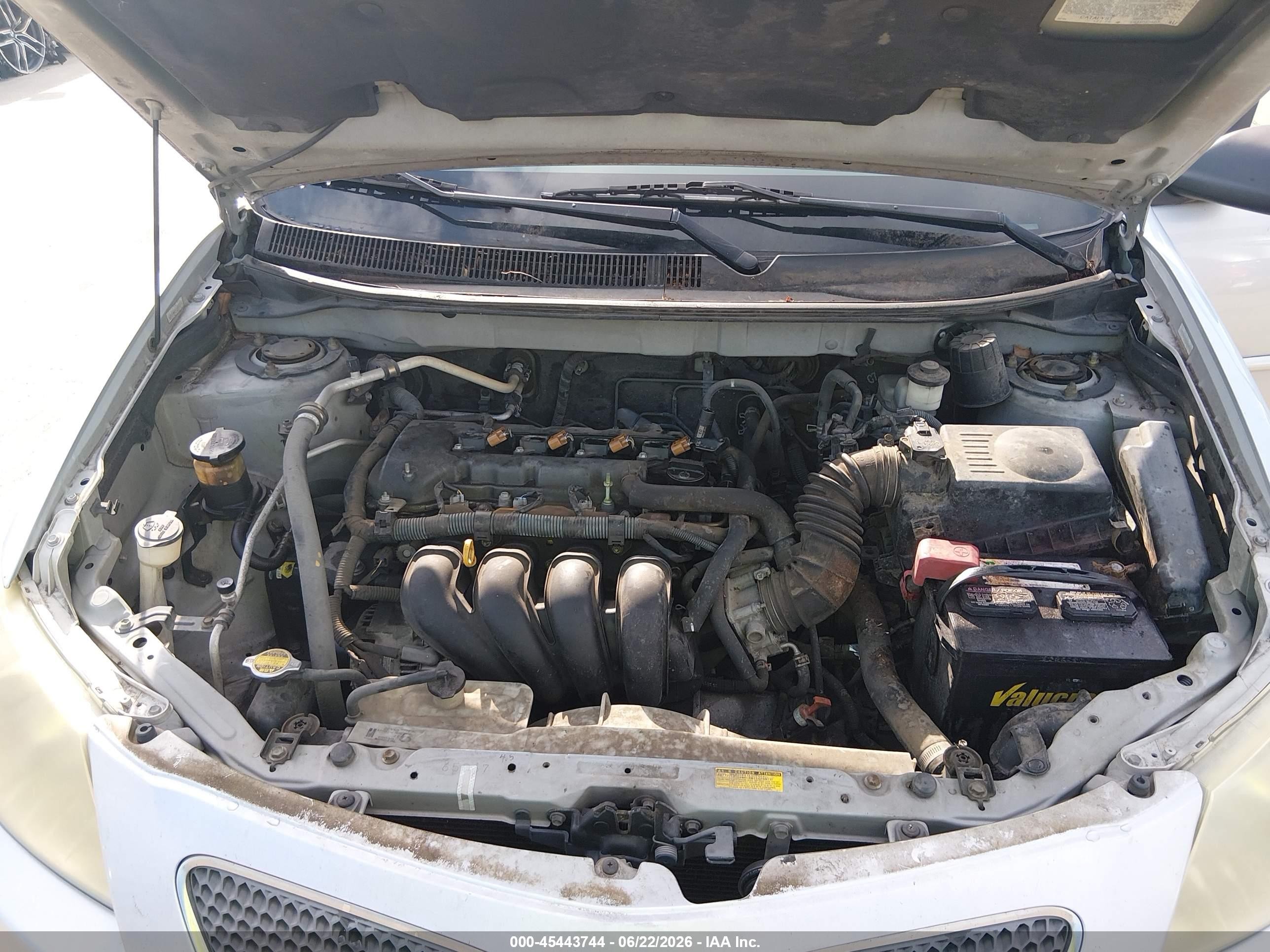 2006 Pontiac Vibe   Silver vin: 5Y2SL65876Z401356
