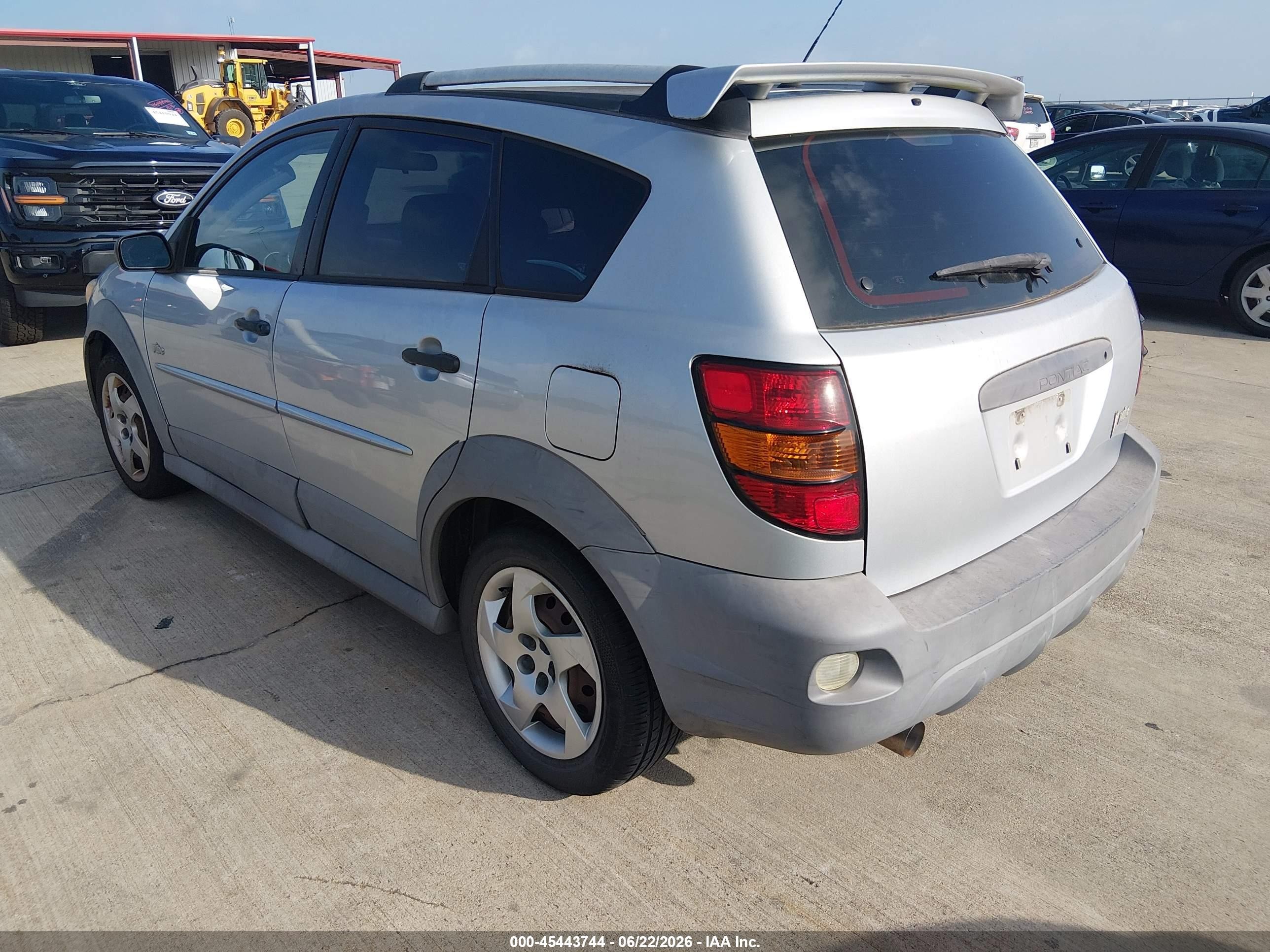 2006 Pontiac Vibe   Silver vin: 5Y2SL65876Z401356