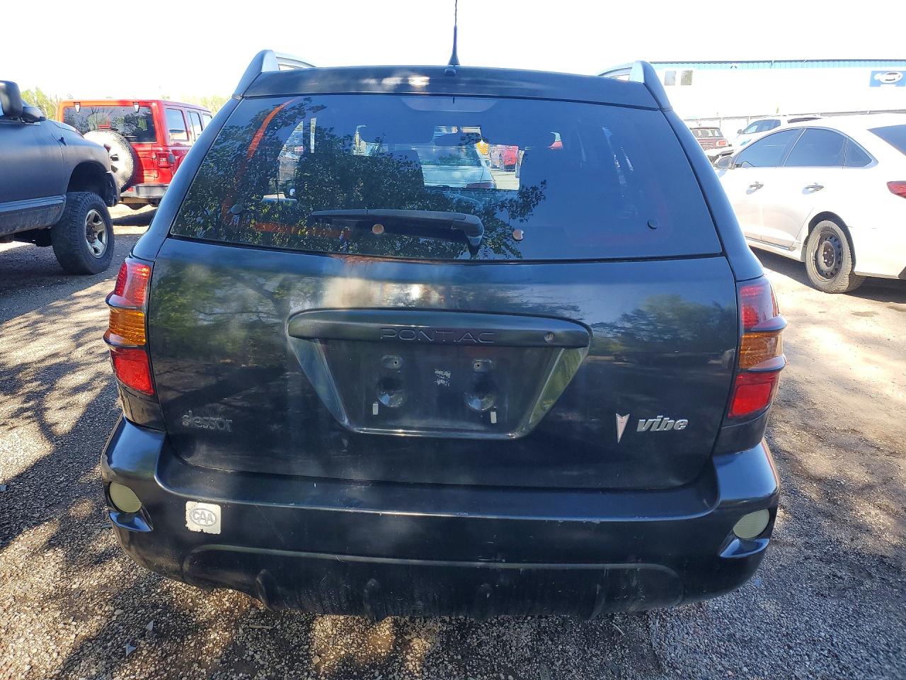 2006 Pontiac Vibe Черный vin: 5Y2SL65876Z422241