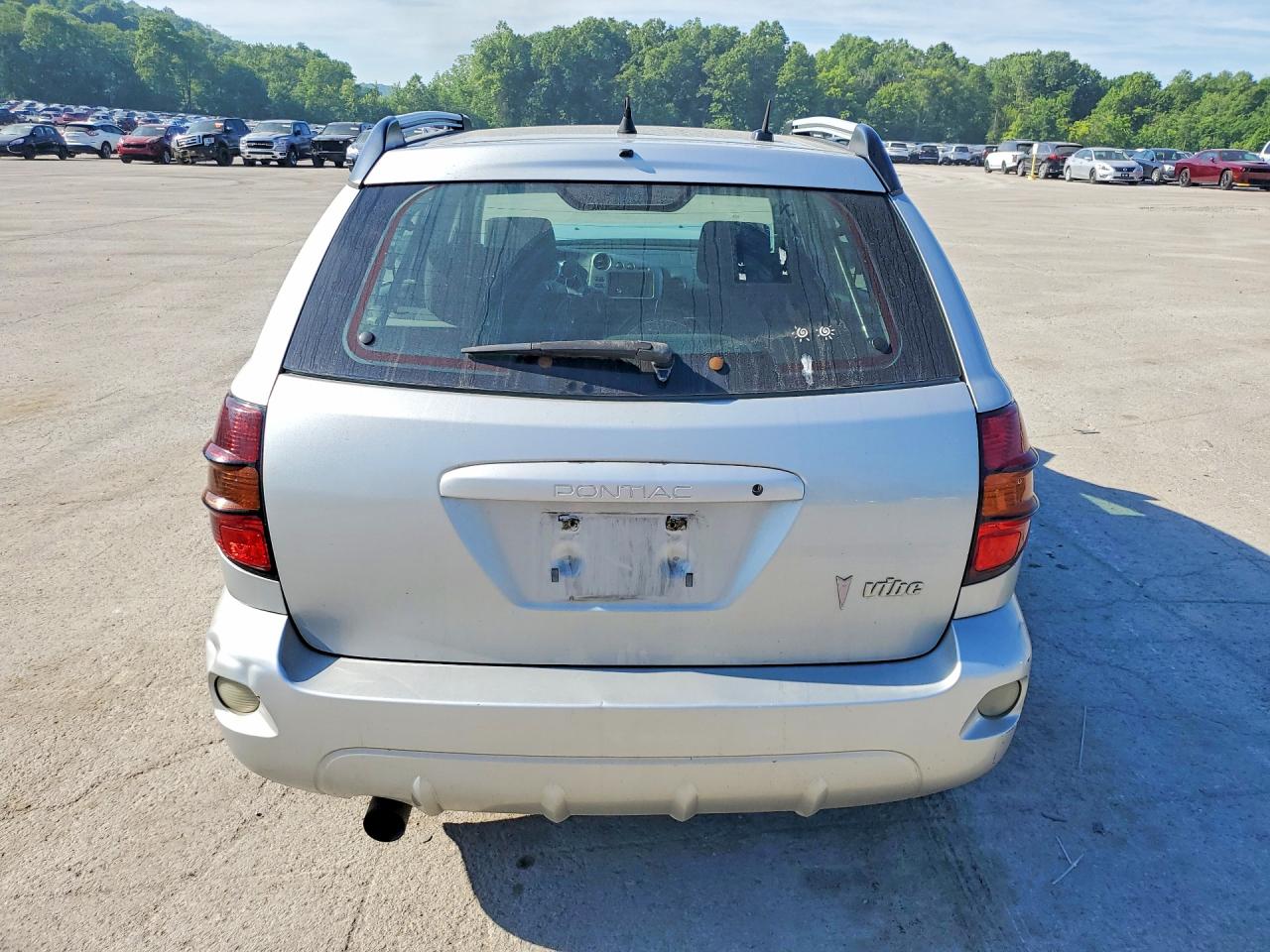 2007 Pontiac Vibe Silver vin: 5Y2SL65877Z419602