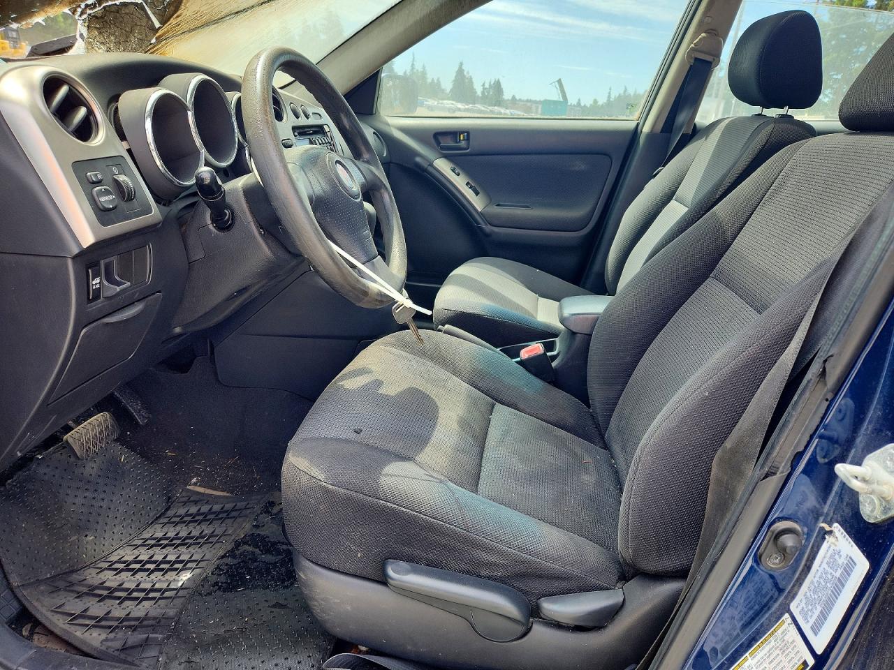 2007 Pontiac Vibe Blue vin: 5Y2SL65877Z436058