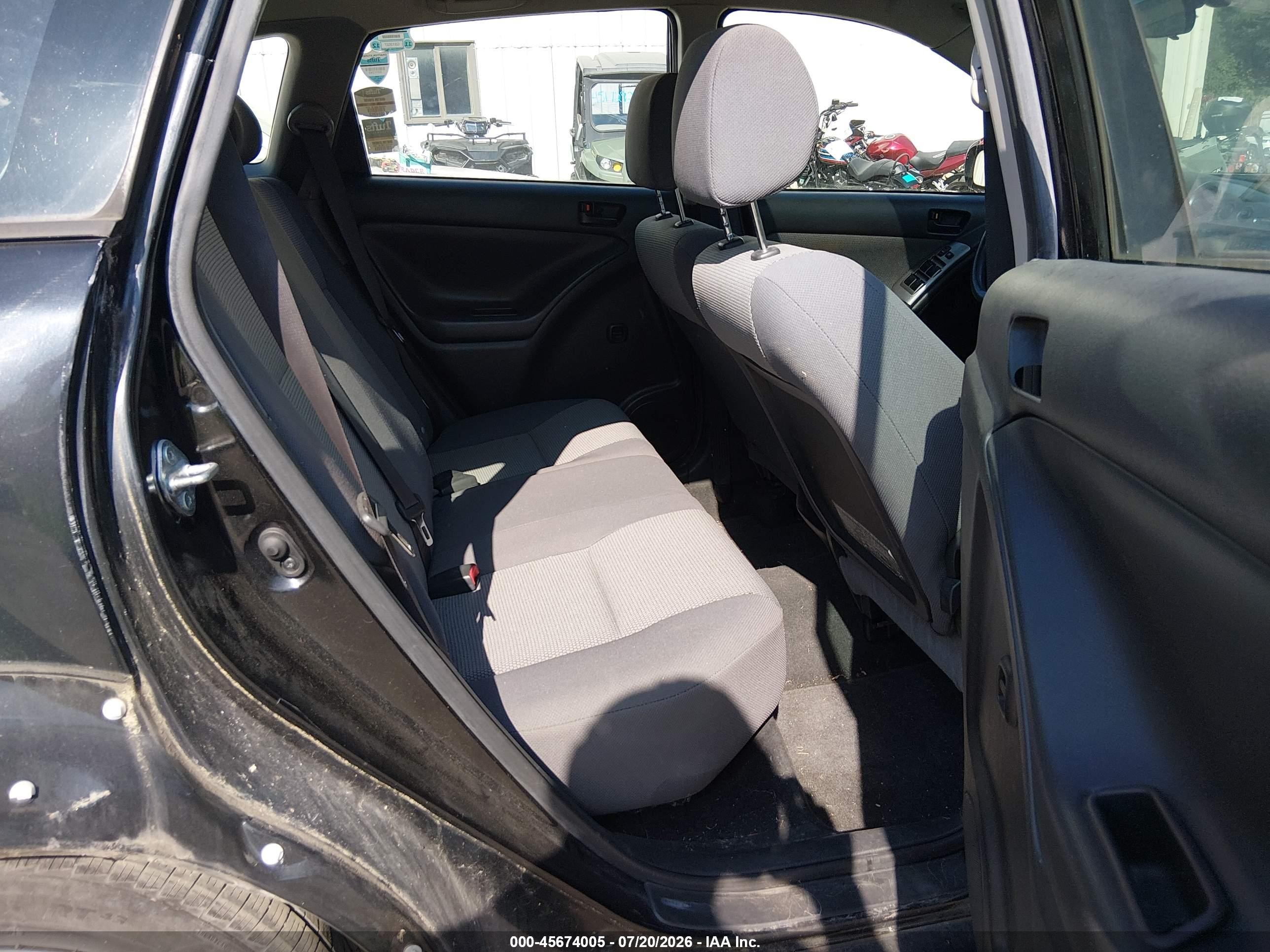 2007 Pontiac Vibe   Black vin: 5Y2SL65877Z442202