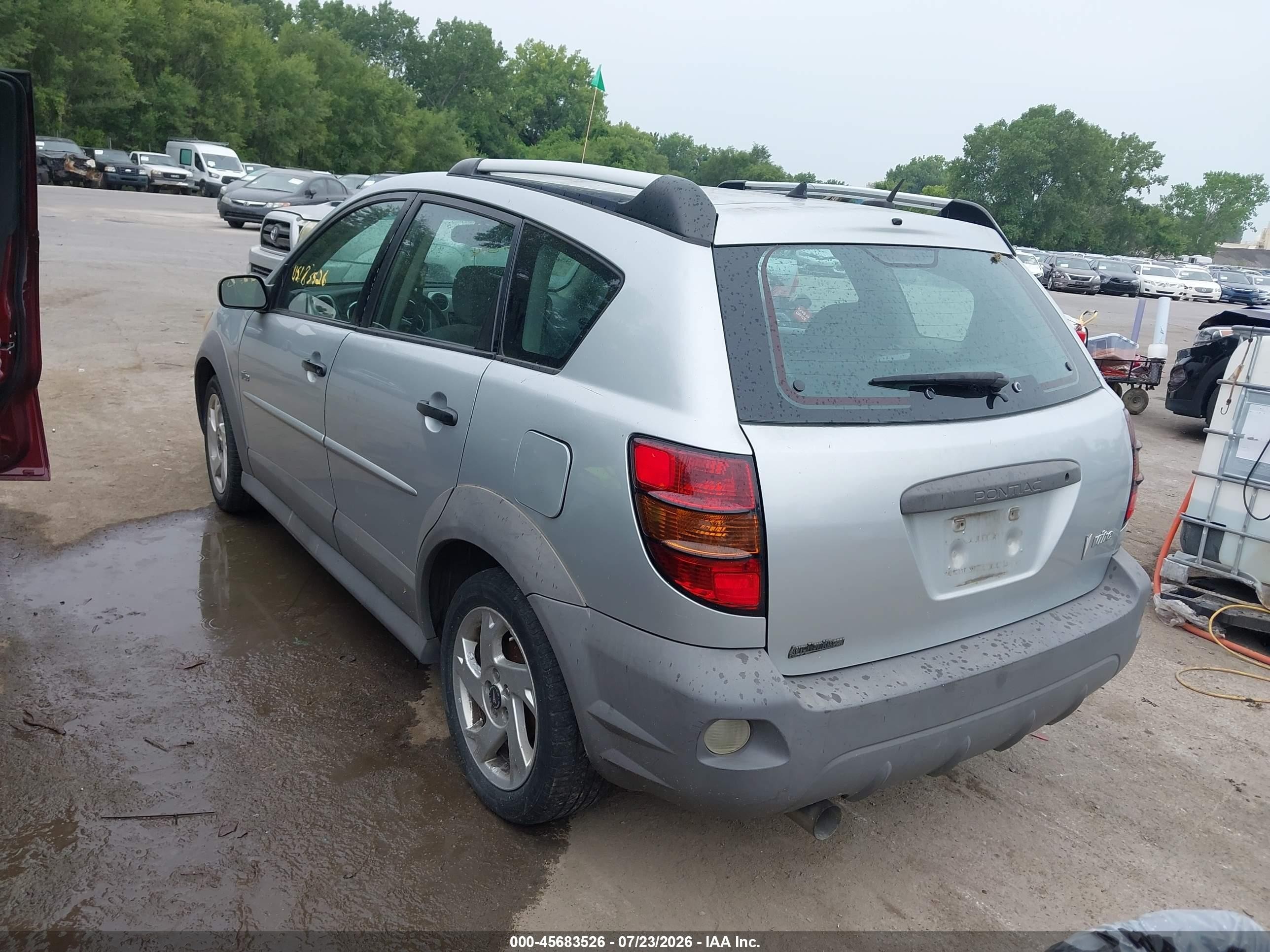 2008 Pontiac Vibe   Silver vin: 5Y2SL65878Z418984