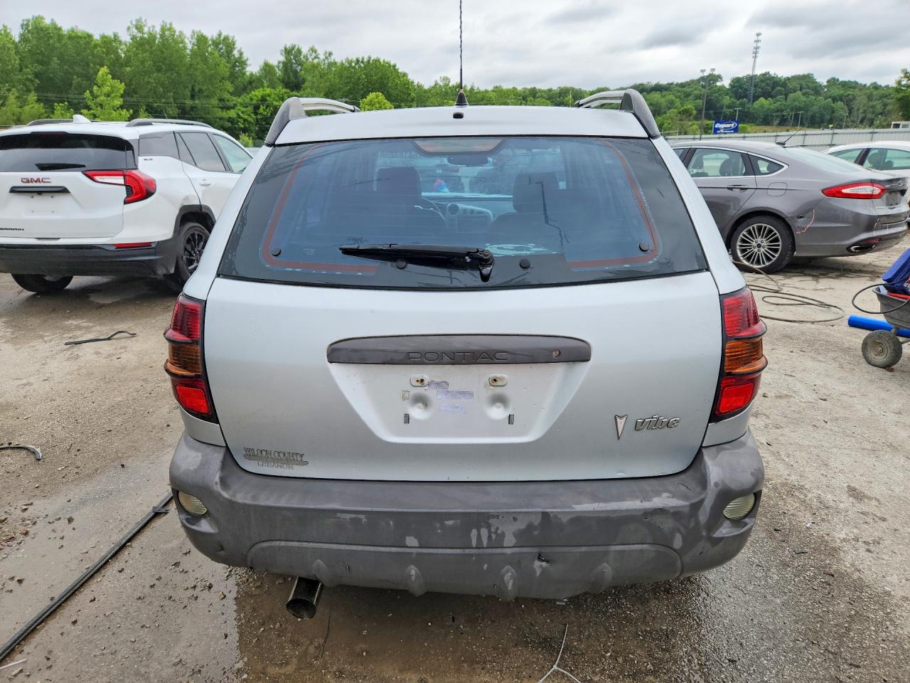 2006 Pontiac Vibe Silver vin: 5Y2SL65886Z430686