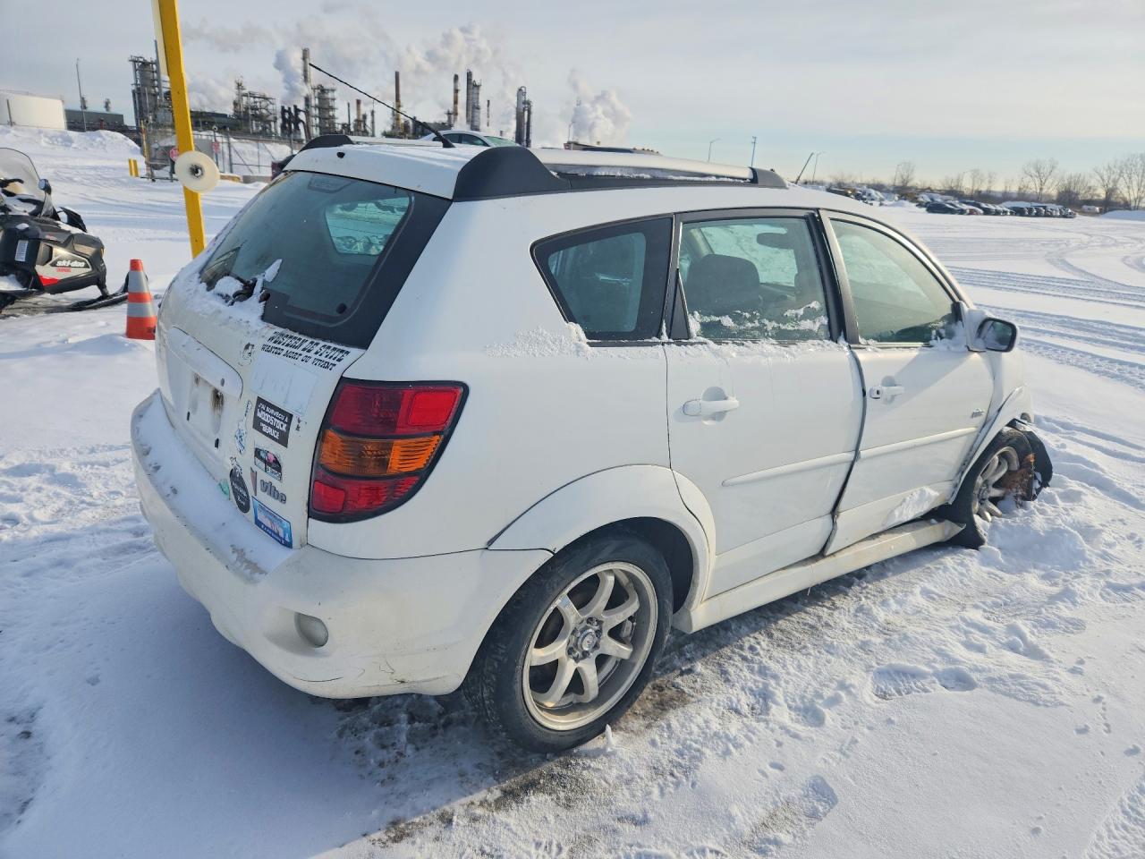 2006 Pontiac Vibe White vin: 5Y2SL65886Z439890