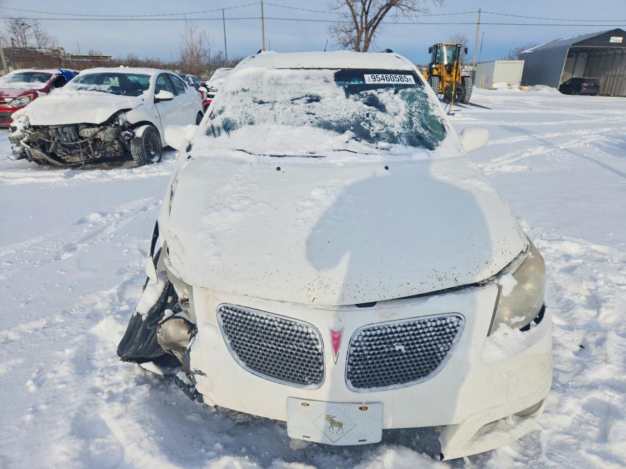 2006 Pontiac Vibe White vin: 5Y2SL65886Z439890