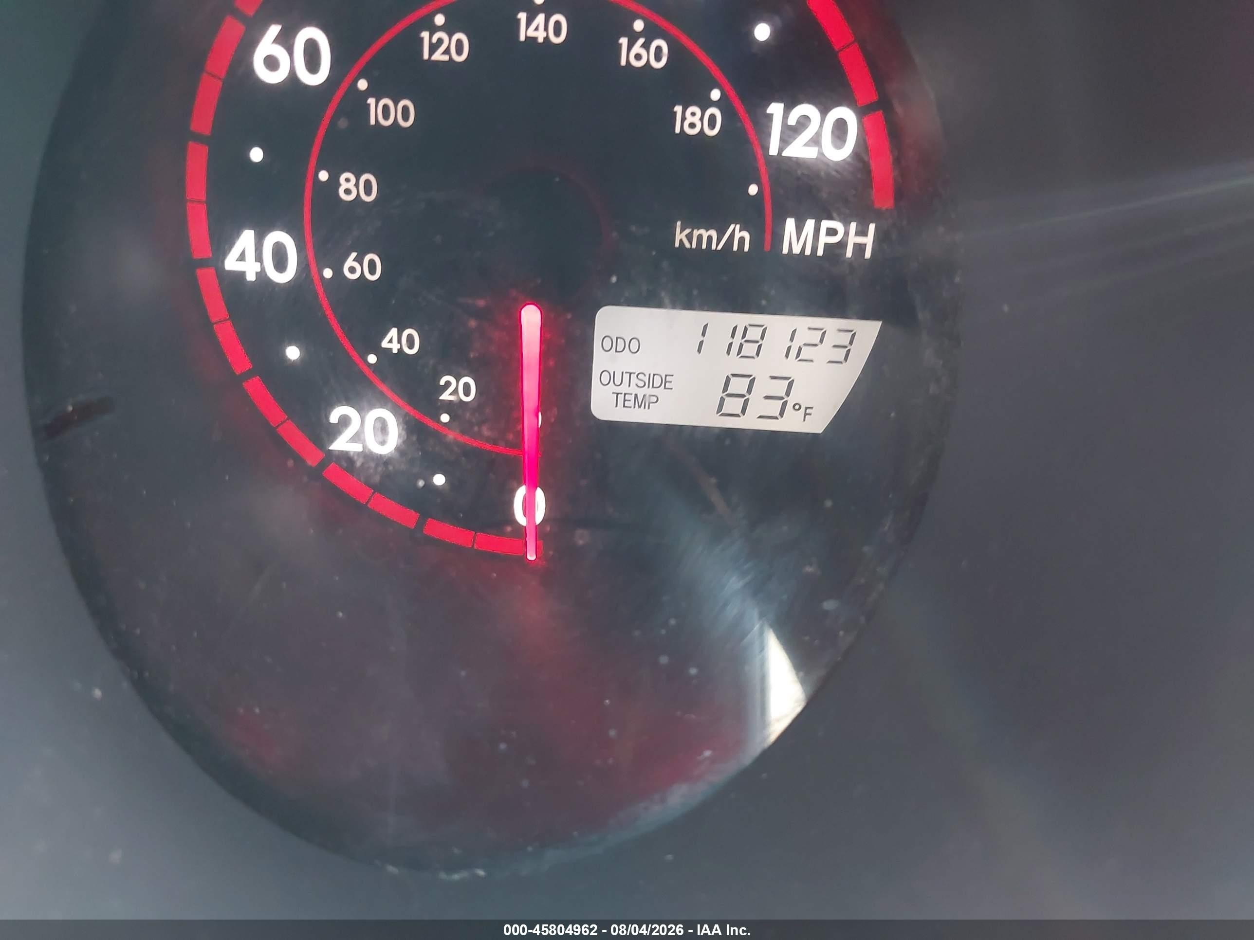 2006 Pontiac Vibe   Red vin: 5Y2SL65886Z445754